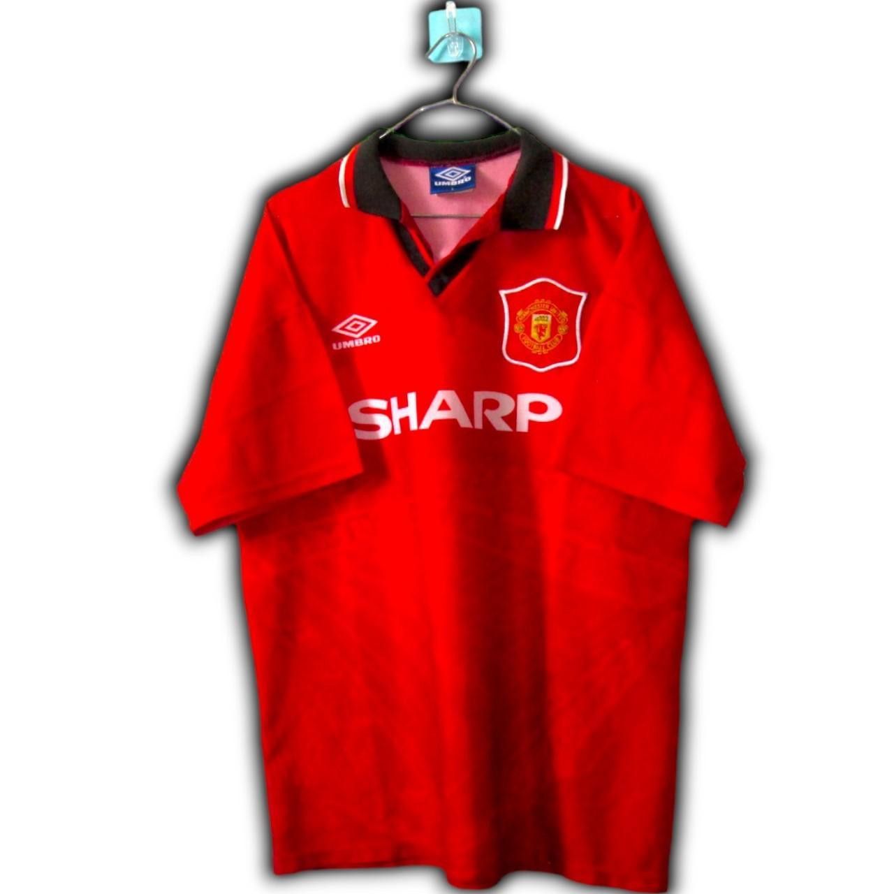Umbro Manchester united 1994 1995 1996 Home shirt jersey Size US XL / EU 56 / 4 - 3 Thumbnail
