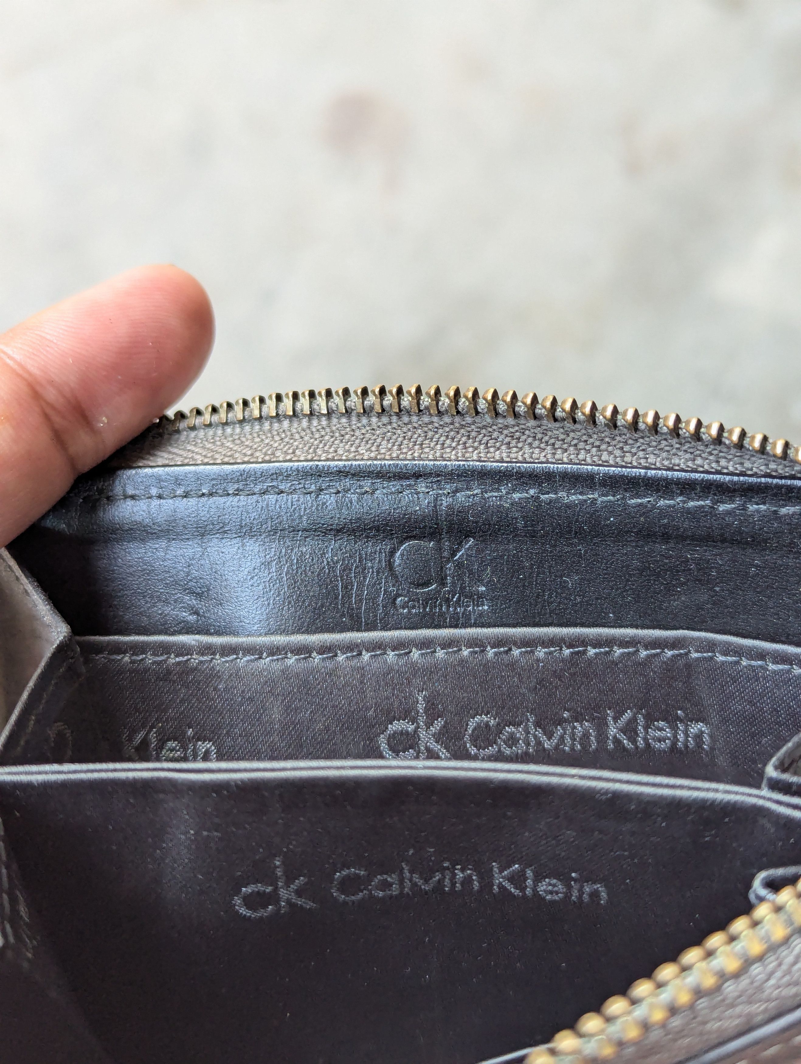 Calvin Klein Calvin Klein Zip Wallet Cardholder Size ONE SIZE - 5 Thumbnail