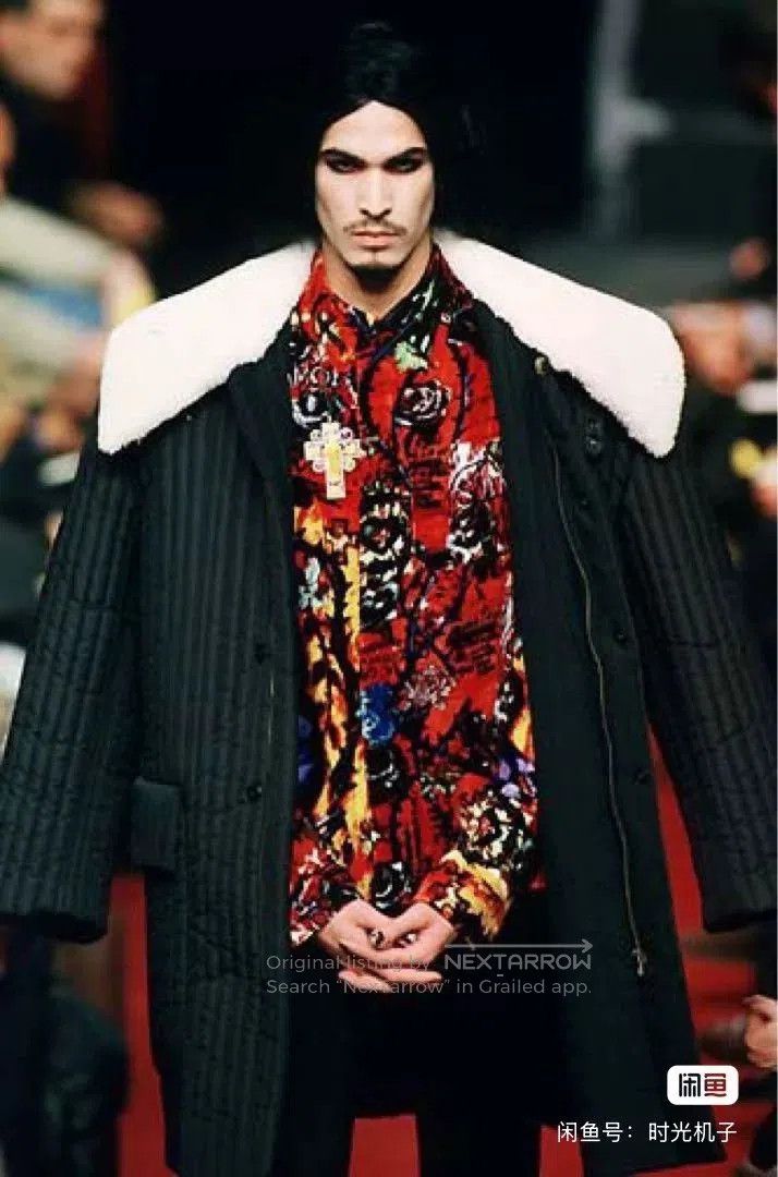 Jean Paul Gaultier Jean Paul Gaultier Floral Velvet Shirt. Size M / US 6-8 / IT 42-44 - 8 Thumbnail