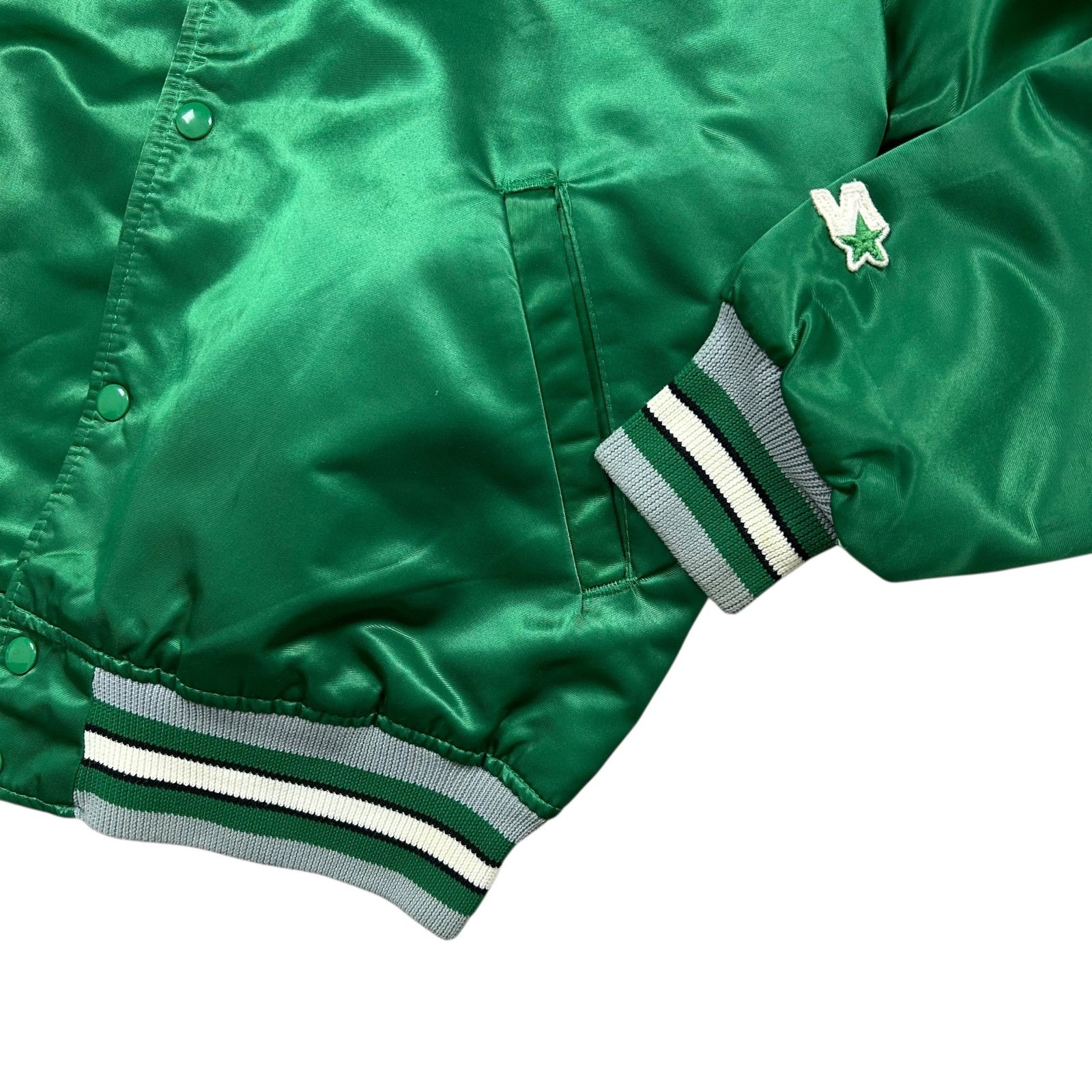 NFL VTG 90s PHILADELPHIA EAGLES STARTER SATIN JACKET BOMBER Size US L / EU 52-54 / 3 - 3 Thumbnail