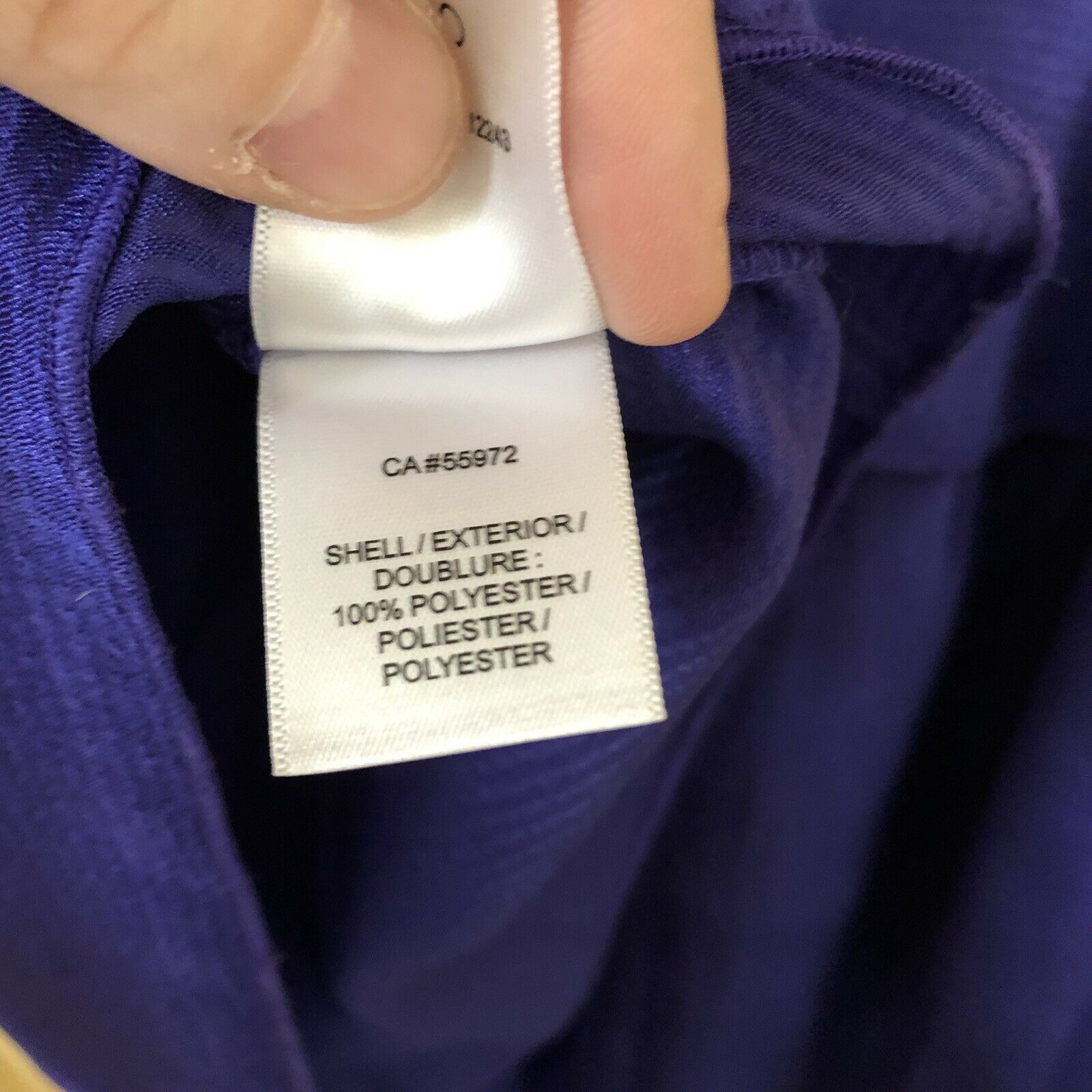 Laundry by Shelli Segal Laundry By Design Purple Strapless Tiered Dress - Size Small Size S / US 4 / IT 40 - 5 Thumbnail