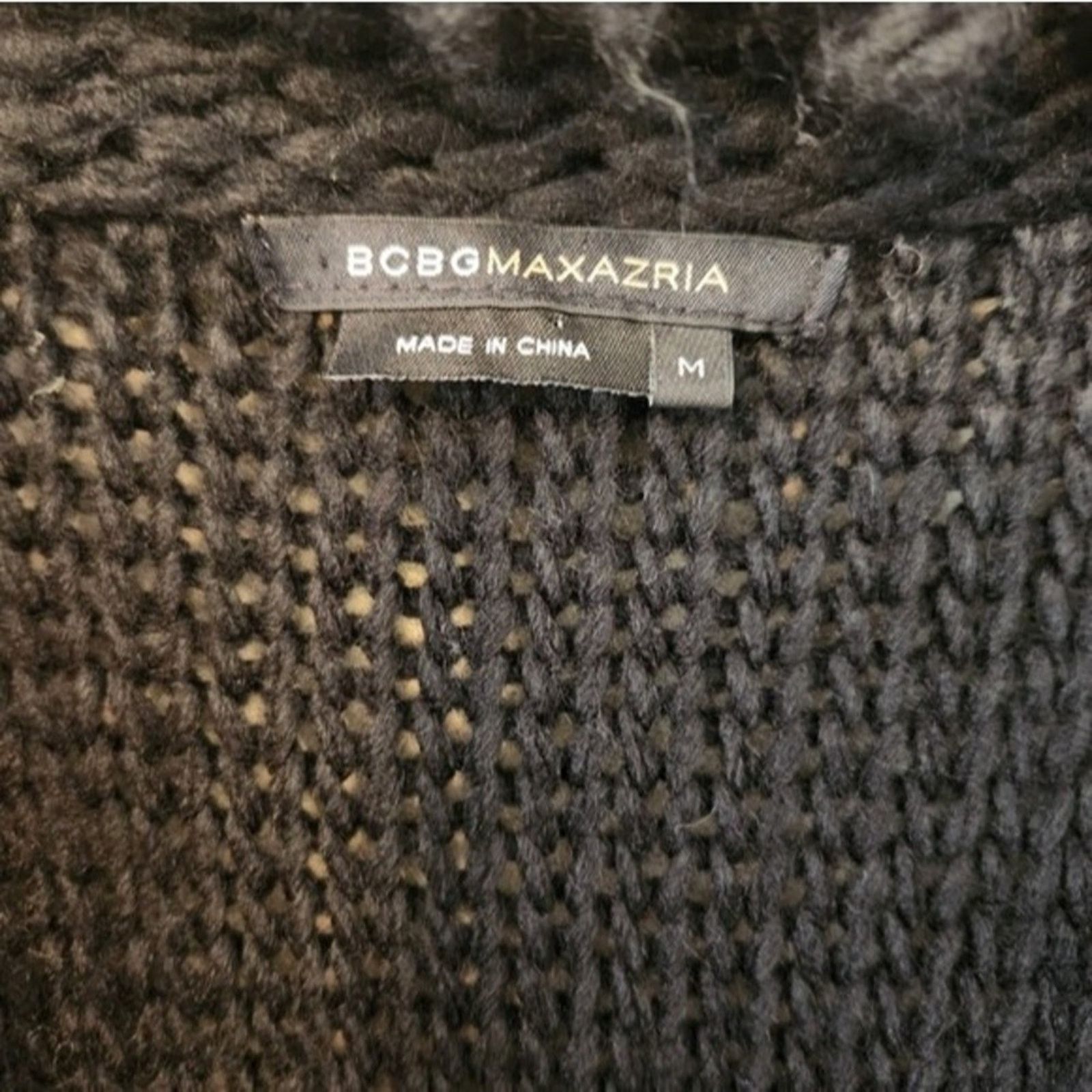 Bcbgmaxazria BcBg MaxAzria Fuzzy Sweater Vest Medium Size M / US 6-8 / IT 42-44 - 7 Thumbnail