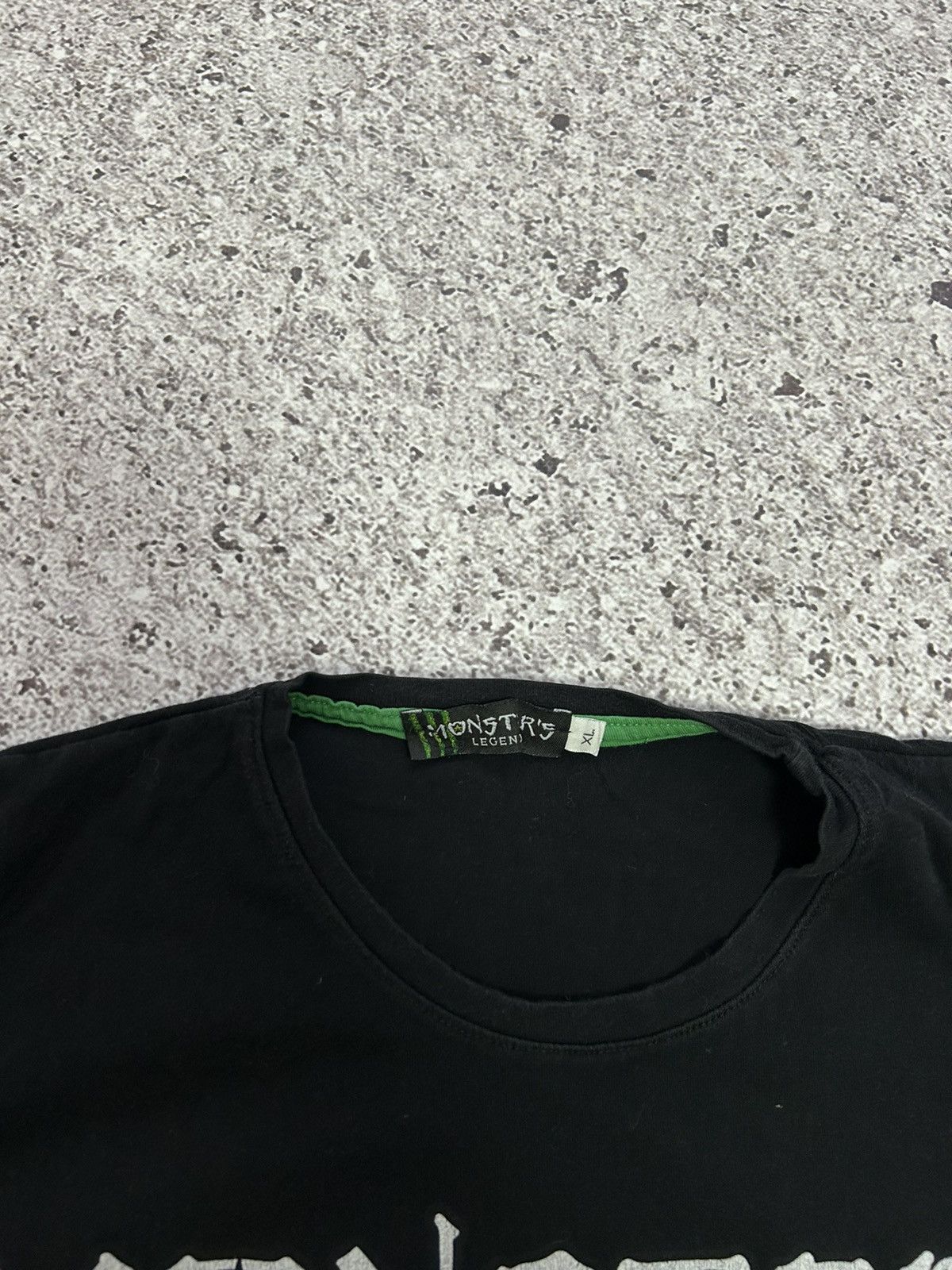 Vintage Y2K Monster’s Legend Energy Long Sleeve Motorcycle Tee Size US L / EU 52-54 / 3 - 5 Thumbnail