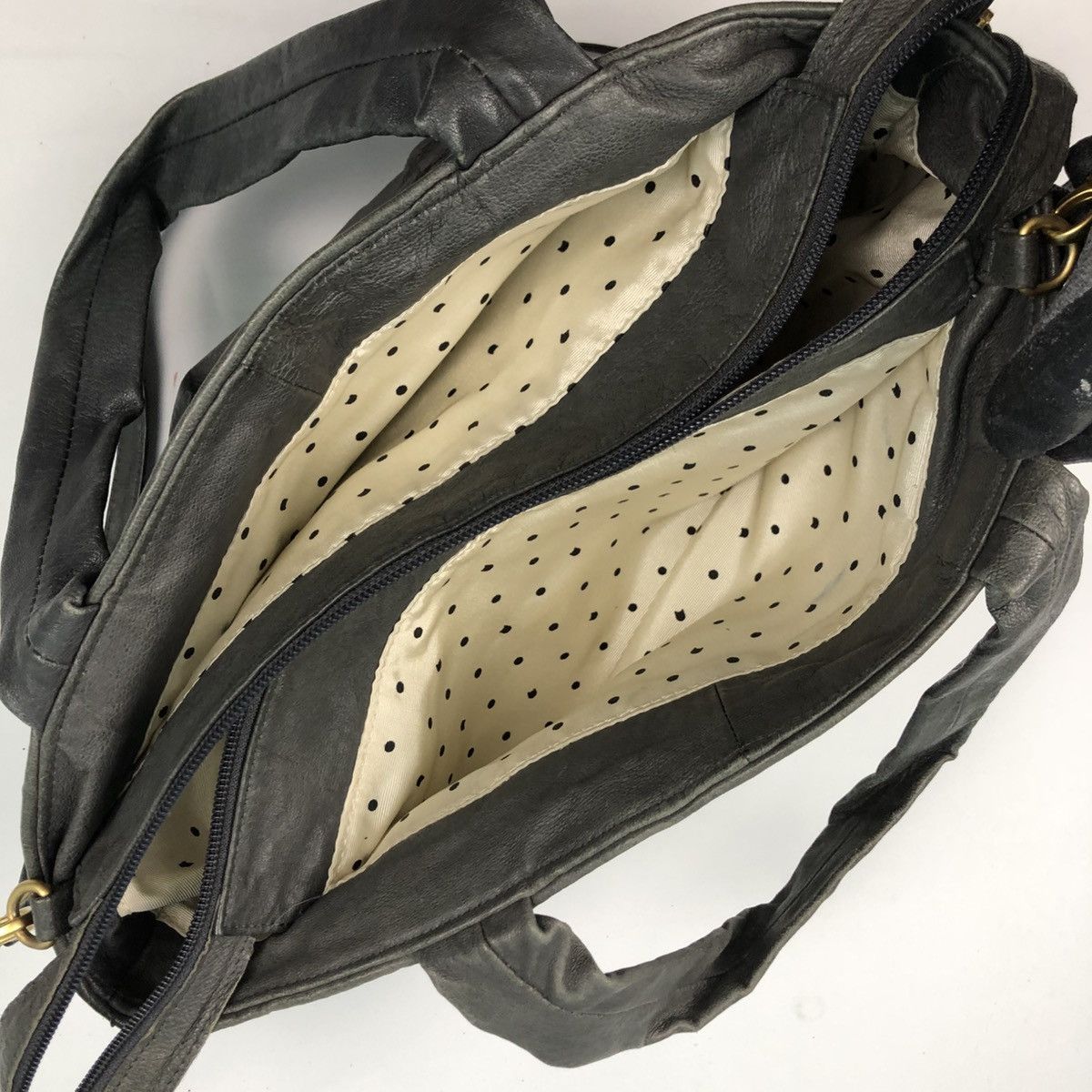 Tsumori Chisato TSUMORI CHISATO CARRY LEATHER TWO CROSSBODY HANDBAG Size ONE SIZE - 9 Thumbnail