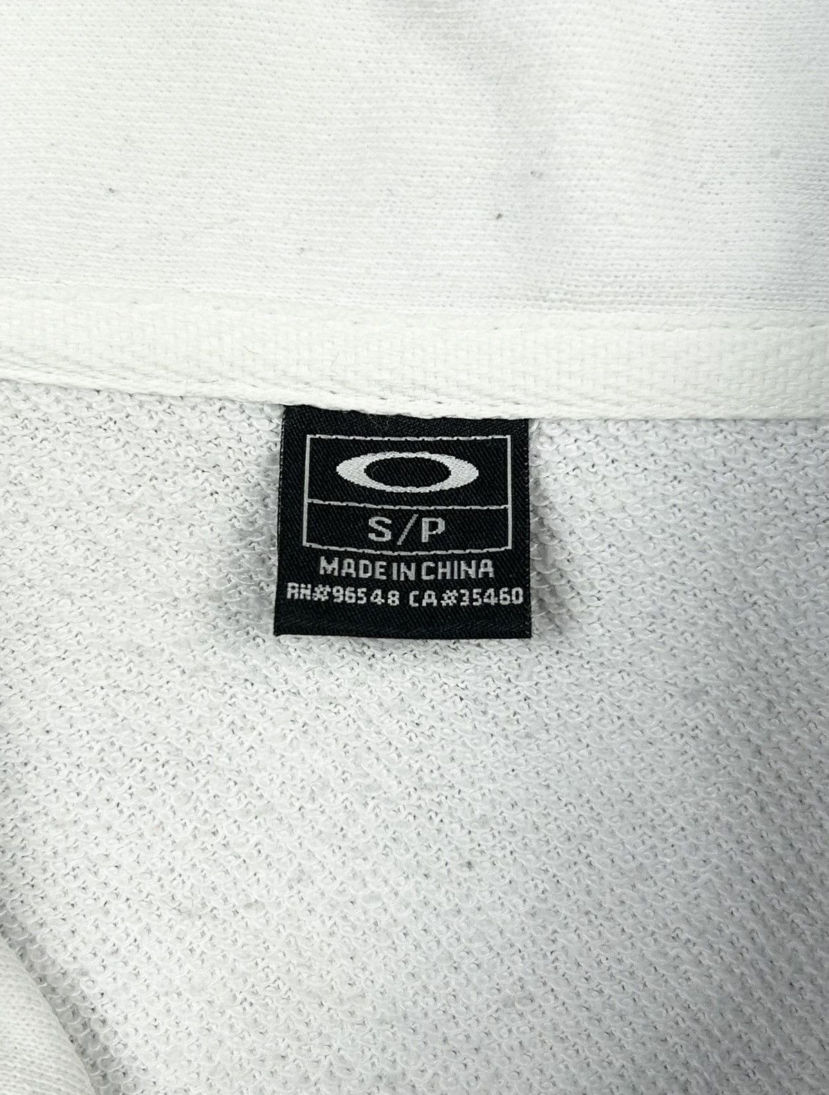 Oakley × Vintage Vintage Oakley Zip Sweatshirt Gorpcore Big Logo Y2K Size US S / EU 44-46 / 1 - 7 Thumbnail
