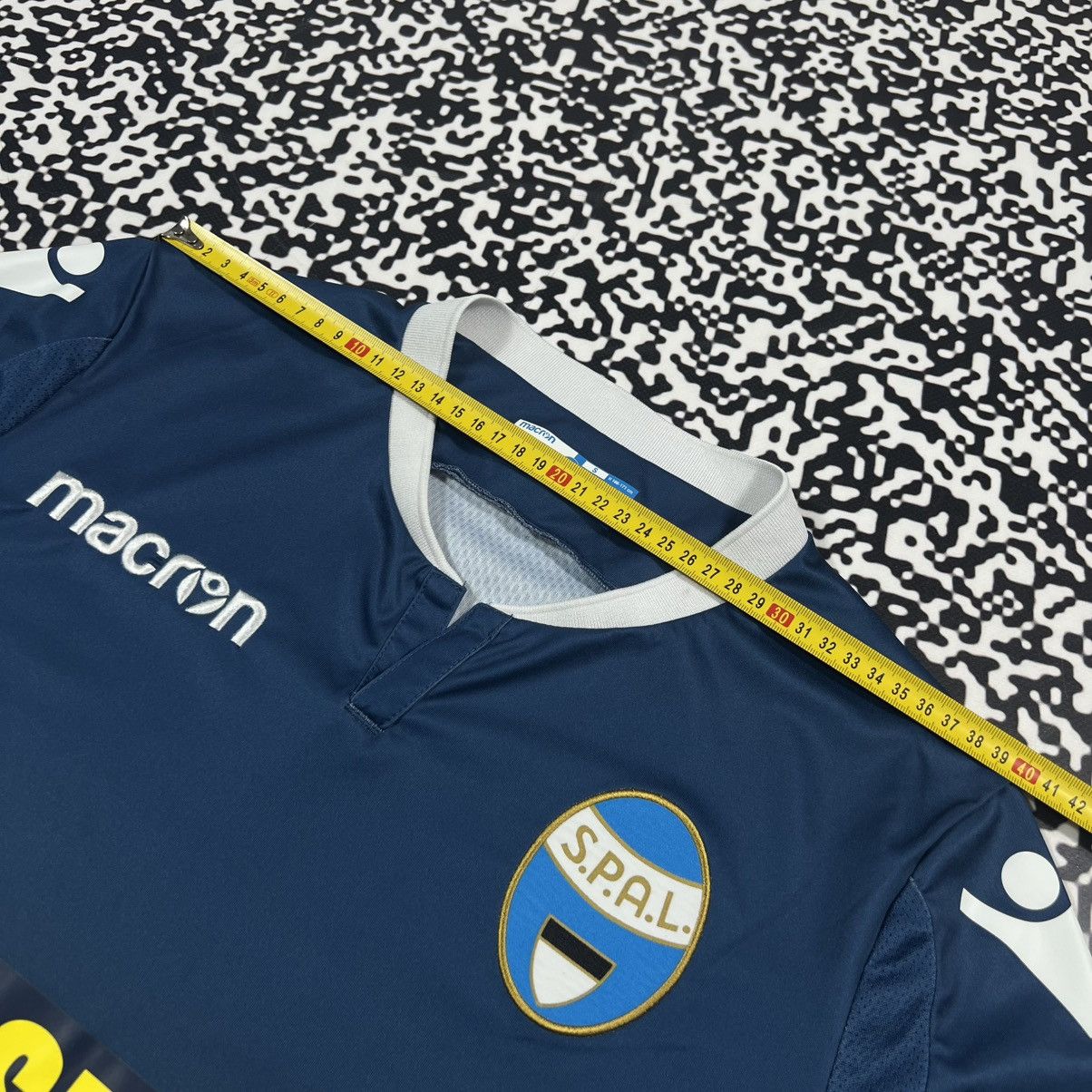 Macron Spal Macron 18/19 Soccer Football Jersey Blokecore Style Size US S / EU 44-46 / 1 - 18 Thumbnail