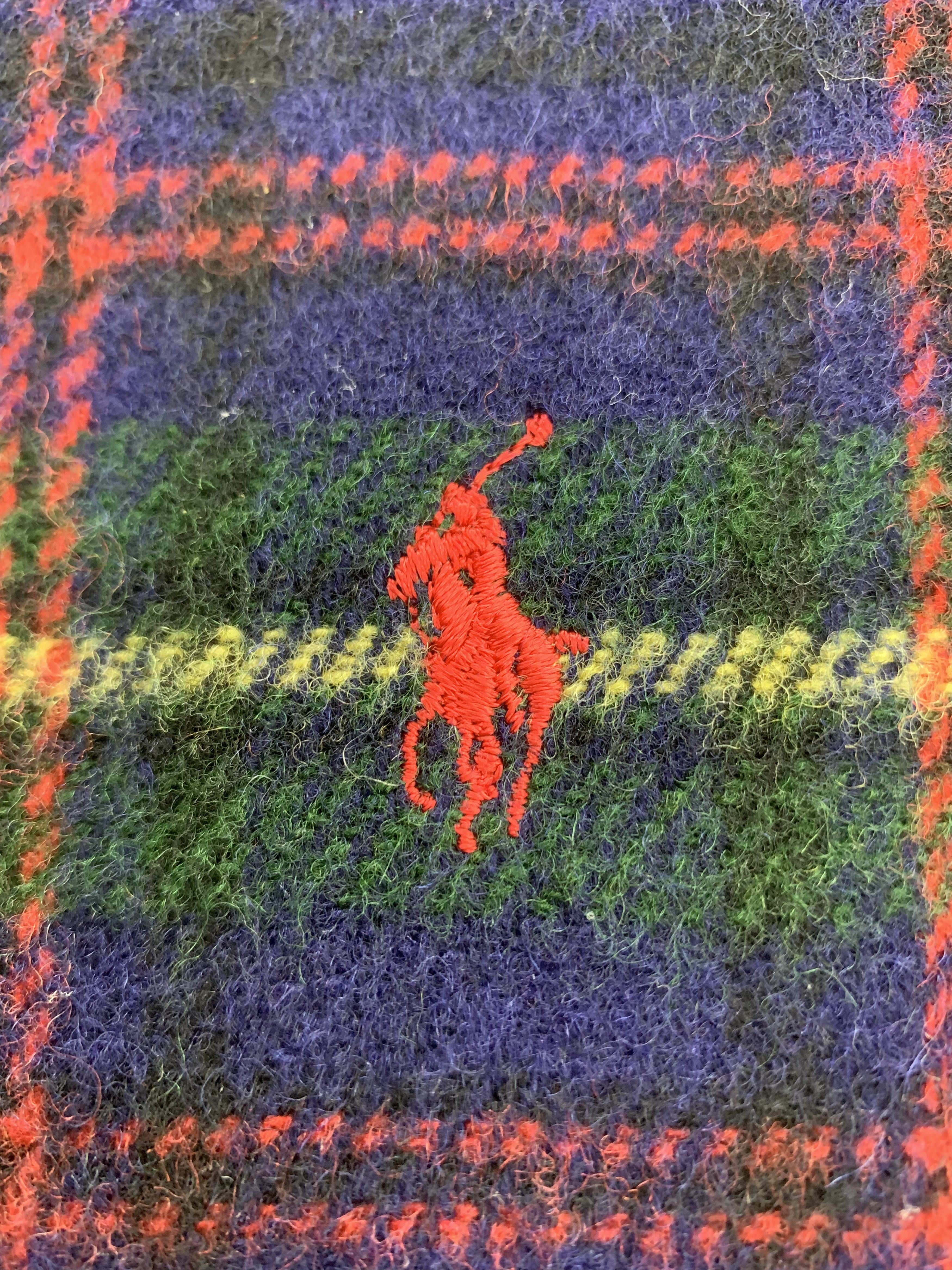 Polo Ralph Lauren Polo Ralph Lauren Scarf Wool Muffler Neck Wrap BL3176 Size ONE SIZE - 4 Thumbnail