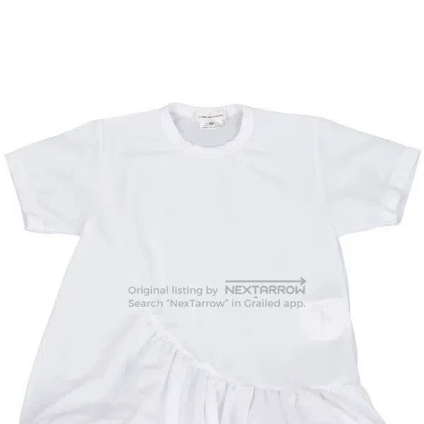 Comme des Garcons Comme Des Garcons White Retro Lace Short Top Size XS / US 0-2 / IT 36-38 - 4 Thumbnail