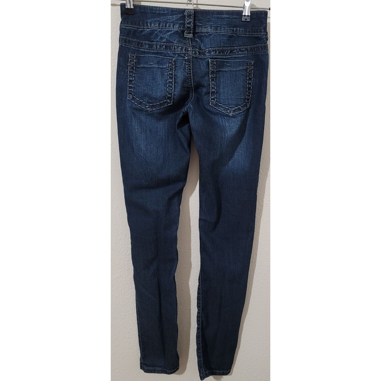 Other Maurices Dark Blue Mid Washed Skinny Women's Jeans XS Size 28" / US 6 / IT 42 - 3 Thumbnail