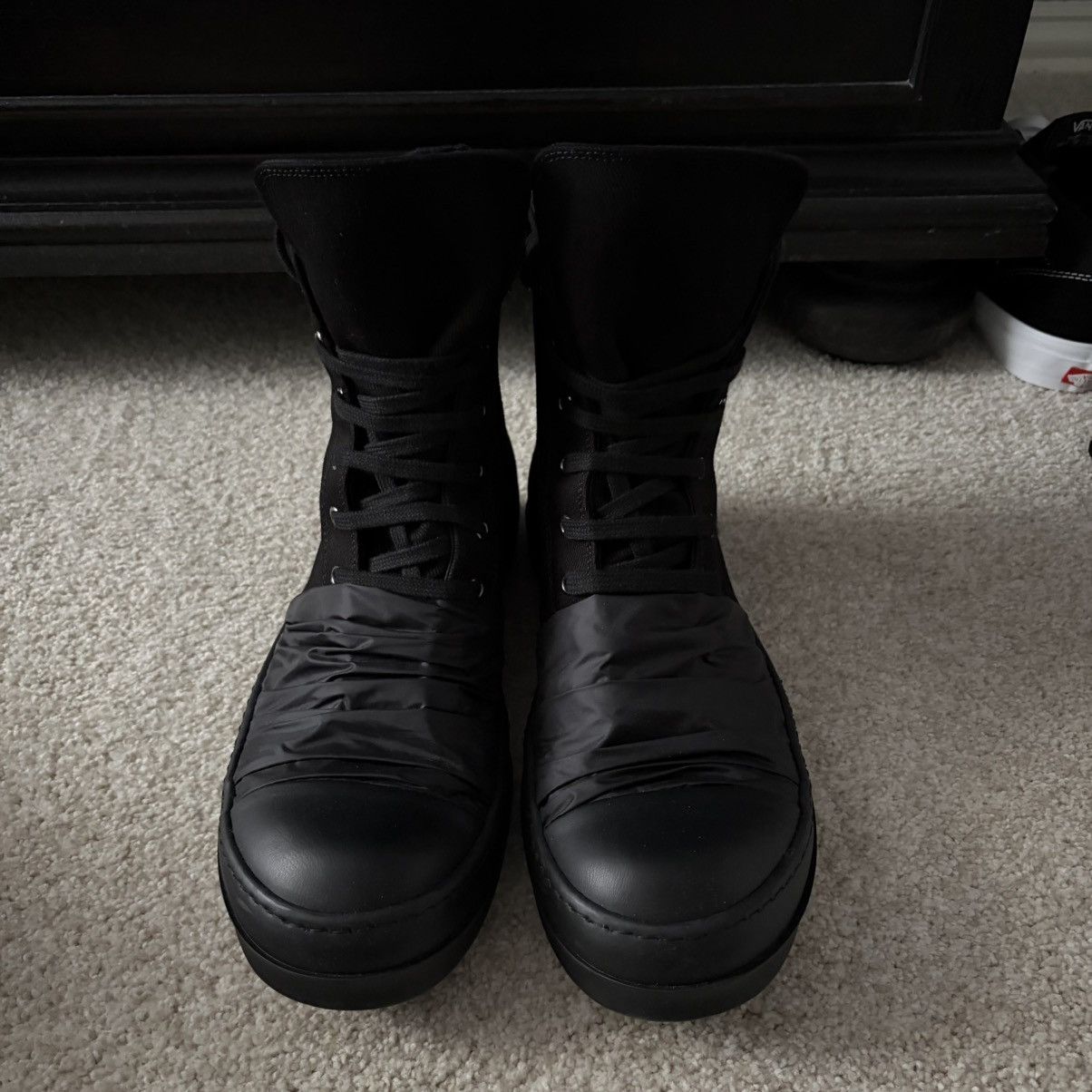 Rick Owens Drkshdw Rick Owens DRKSHDW Hustler Ramone Black Size US 10 / EU 43 - 1 Thumbnail