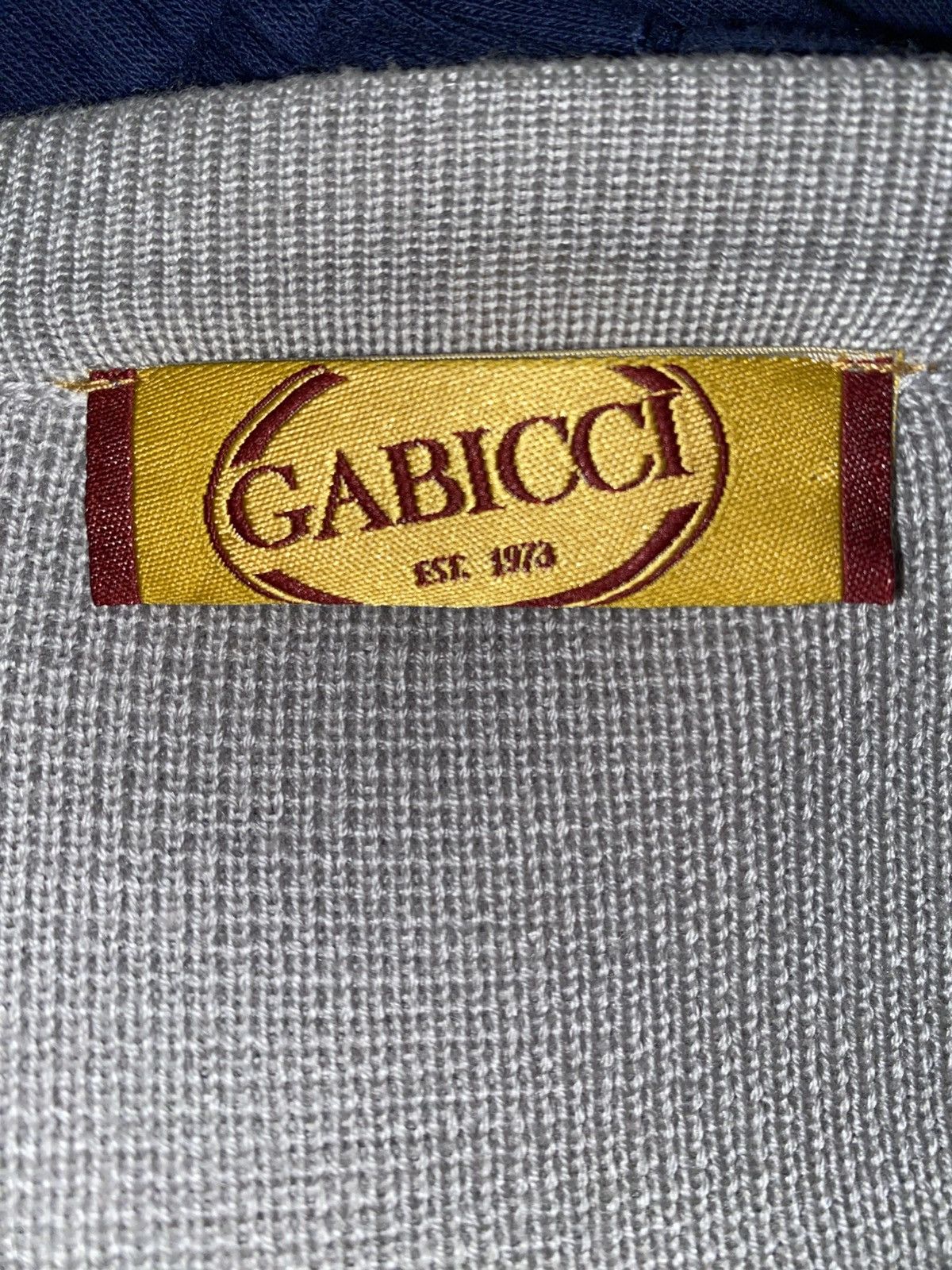 Gabicci Gabbici - Cardigan - Grey - Large - Very Good Condition Size US L / EU 52-54 / 3 - 12 Thumbnail