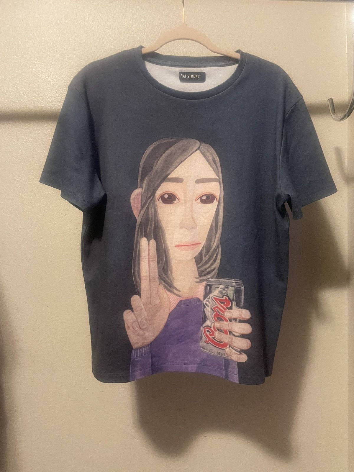 Raf Simons SS13 Raf Simons Brian Calvin 'Robin' Tee | Grailed