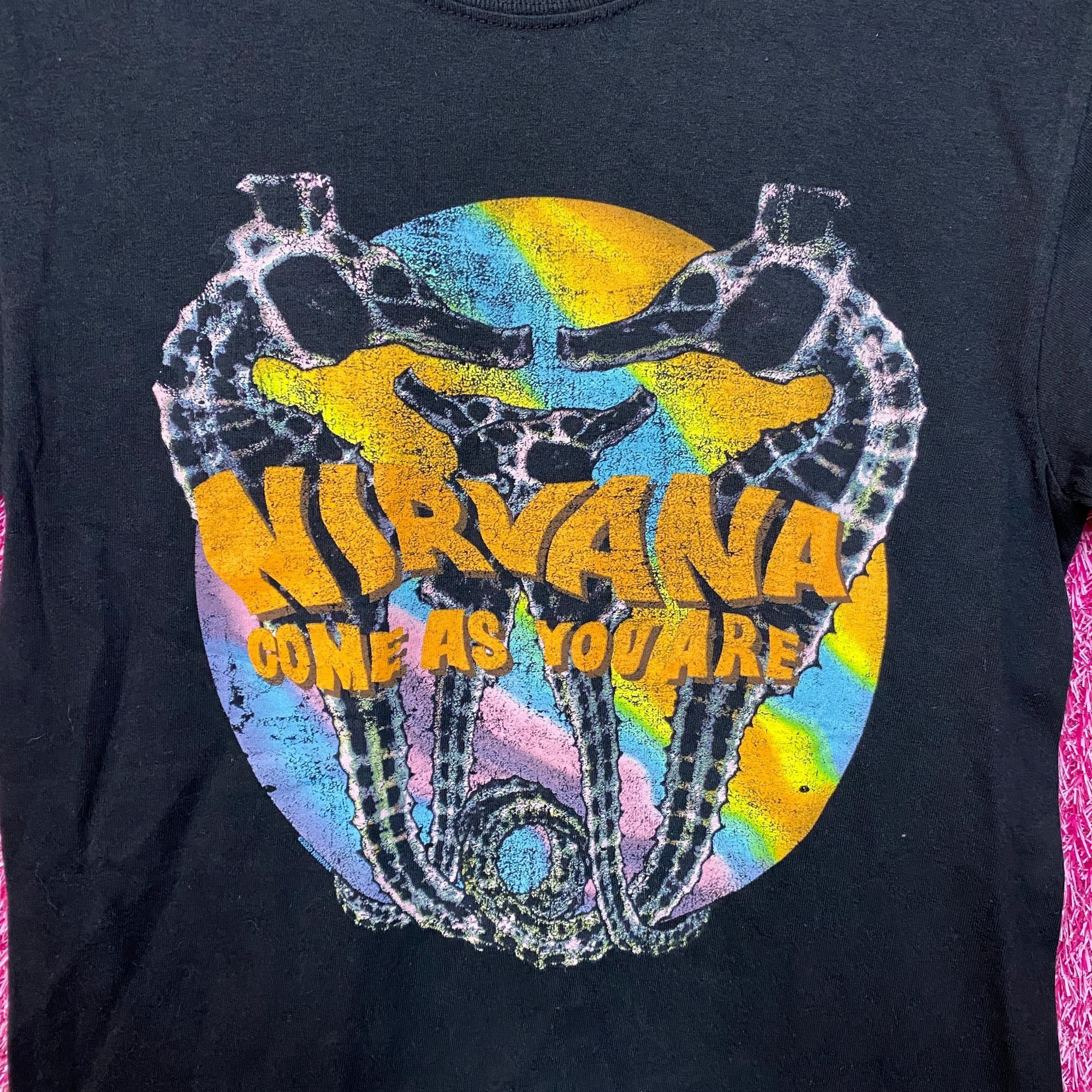 Nirvana Nirvana Come as You Are Nevermind Seahorse Grunge Tee S Size US S / EU 44-46 / 1 - 2 Thumbnail