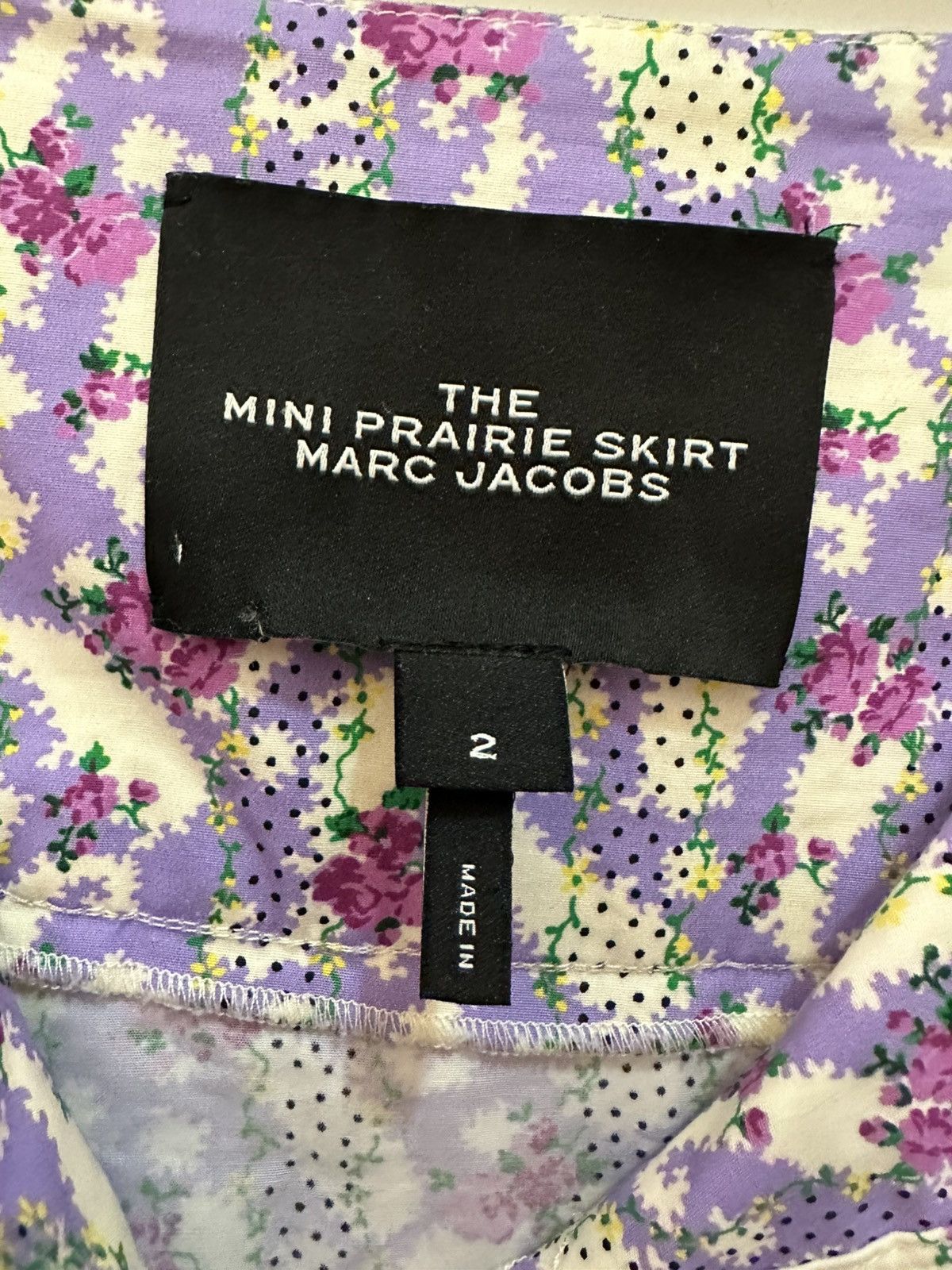 Jacobs By Marc Jacobs × Marc Jacobs × Marc by Marc Jacobs MARC JACOBS Mini Prairie Skirt Size 26" / US 2 / IT 38 - 3 Thumbnail