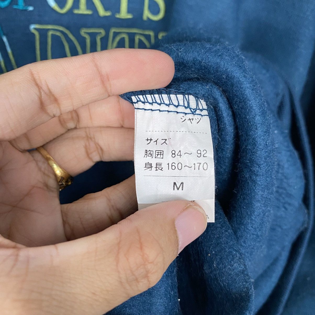 Japanese Brand 📌Vintage Sweatshirt Sports Tradition England Nature Logo Size US M / EU 48-50 / 2 - 15 Thumbnail