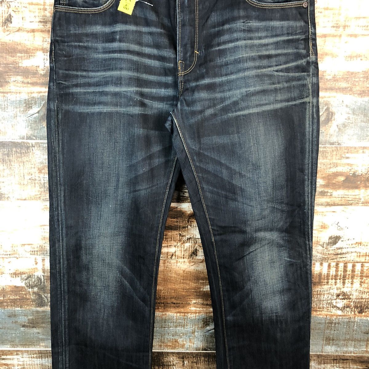 Gap DL Gap Black Denim Jeans Pants #C148 Size US 33 - 5 Thumbnail