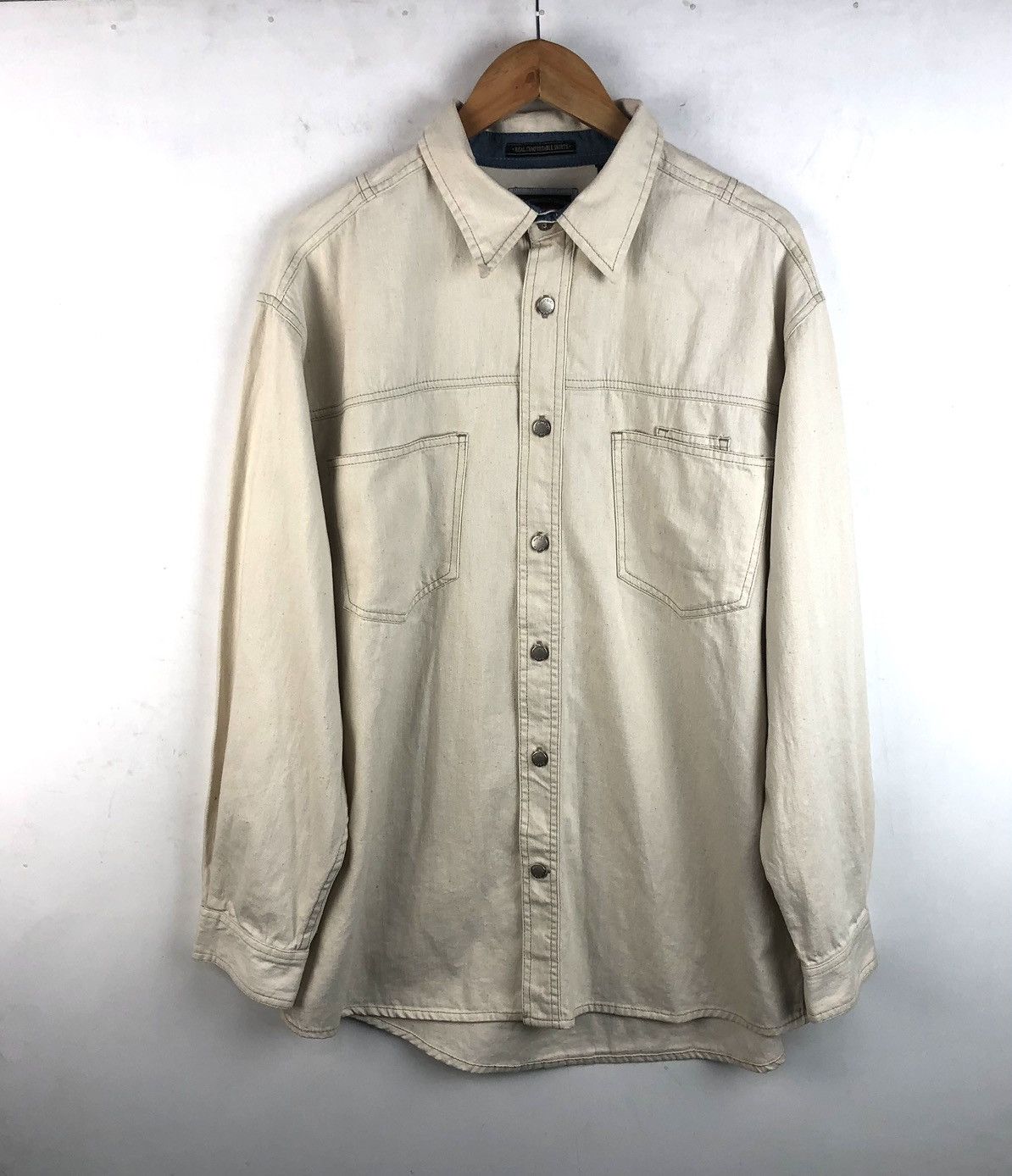 Vintage × Wrangler Vintage wrangler hero button shirt cowboy country western L Size US L / EU 52-54 / 3 - 1 Thumbnail