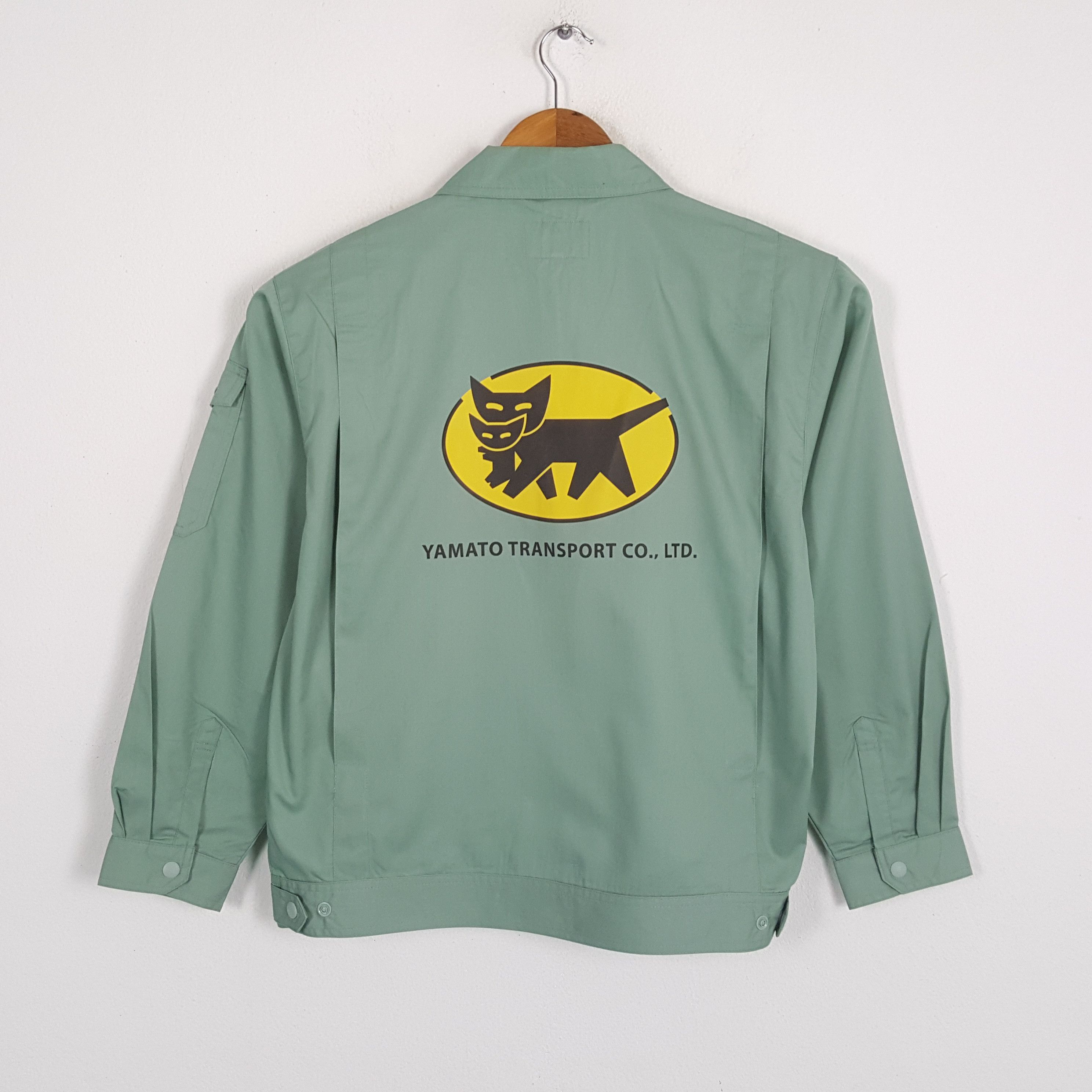 Japanese Brand × Vintage Vintage YAMATO TRANSPORT Japanese Racing Custom Jacket Size US L / EU 52-54 / 3 - 1 Thumbnail