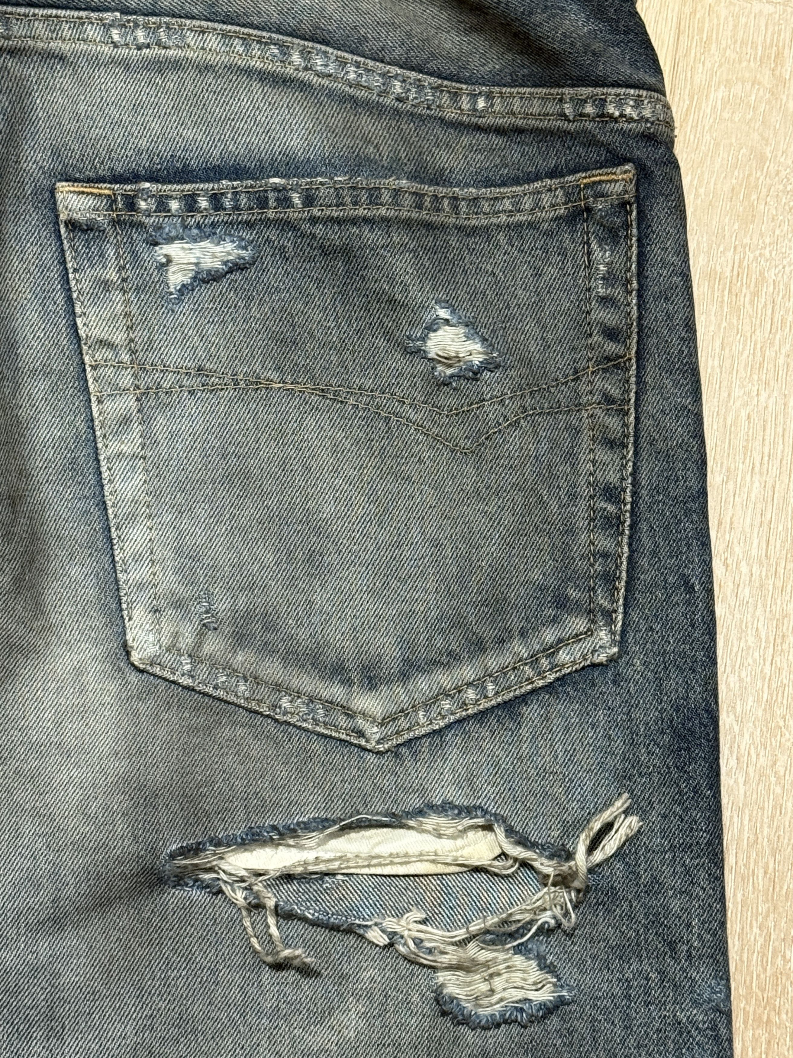 Balenciaga Balenciaga SS23 “Mud Show” Oil Spill Straight Cut Denim Size US 32 / EU 48 - 7 Thumbnail
