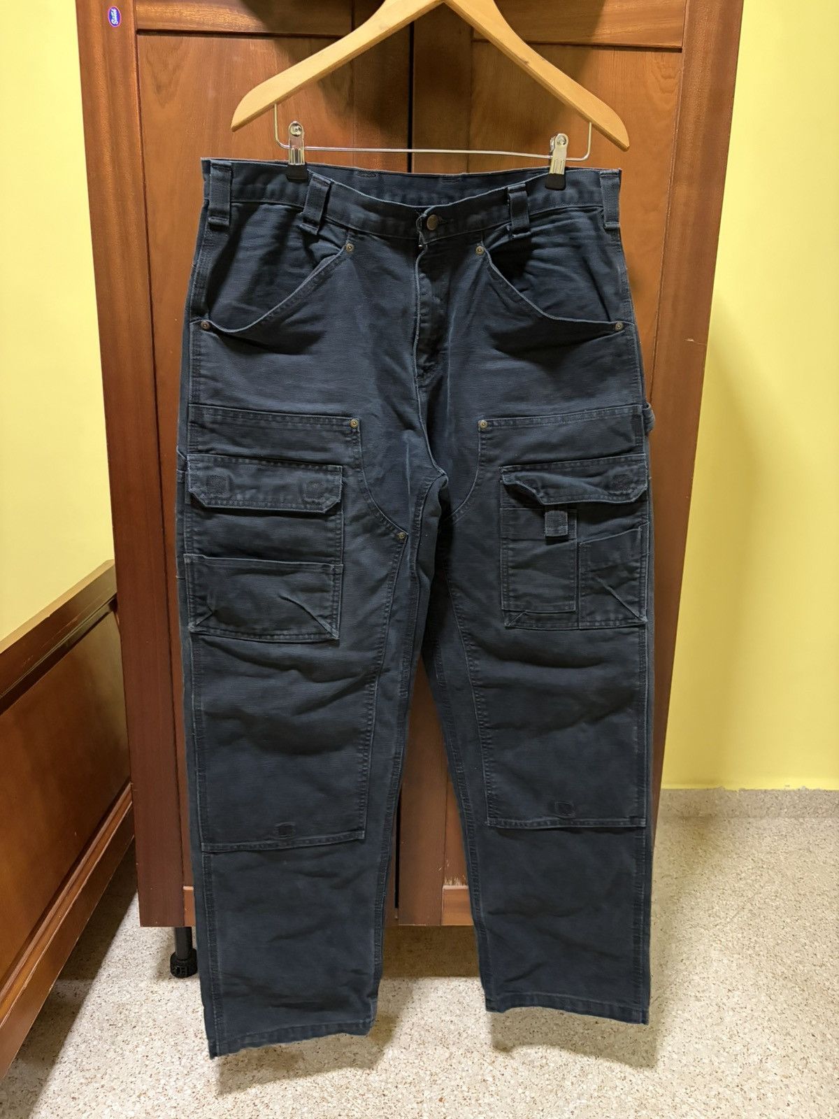 Carhartt Rare Vintage Carhartt Double Knee Cargos Size US 36 / EU 52 - 1 Thumbnail