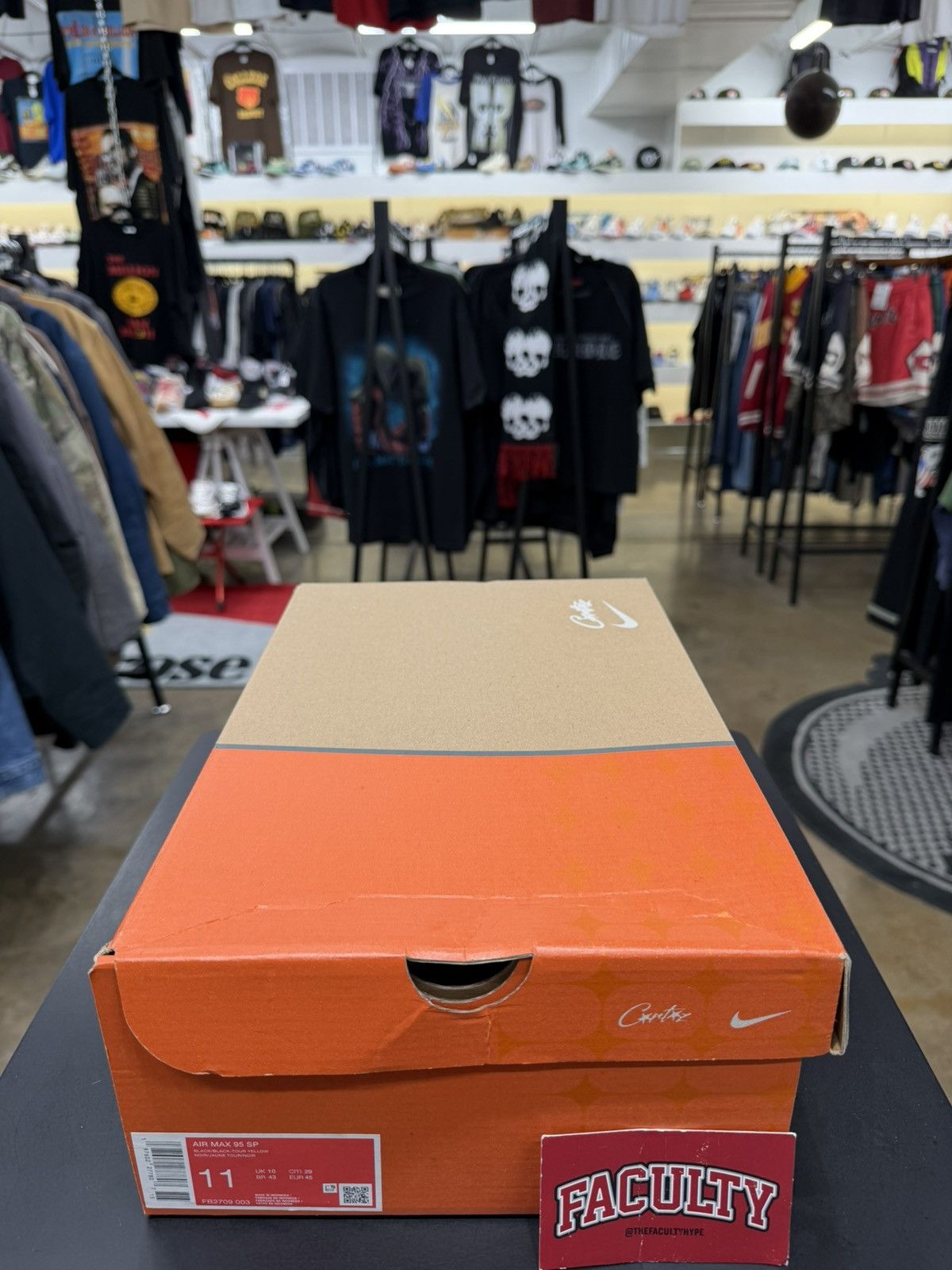 Corteiz × Nike Nike Air Max 95 Corteiz Honey Black Size 11 (2025) Size US 11 / EU 44 - 13 Thumbnail