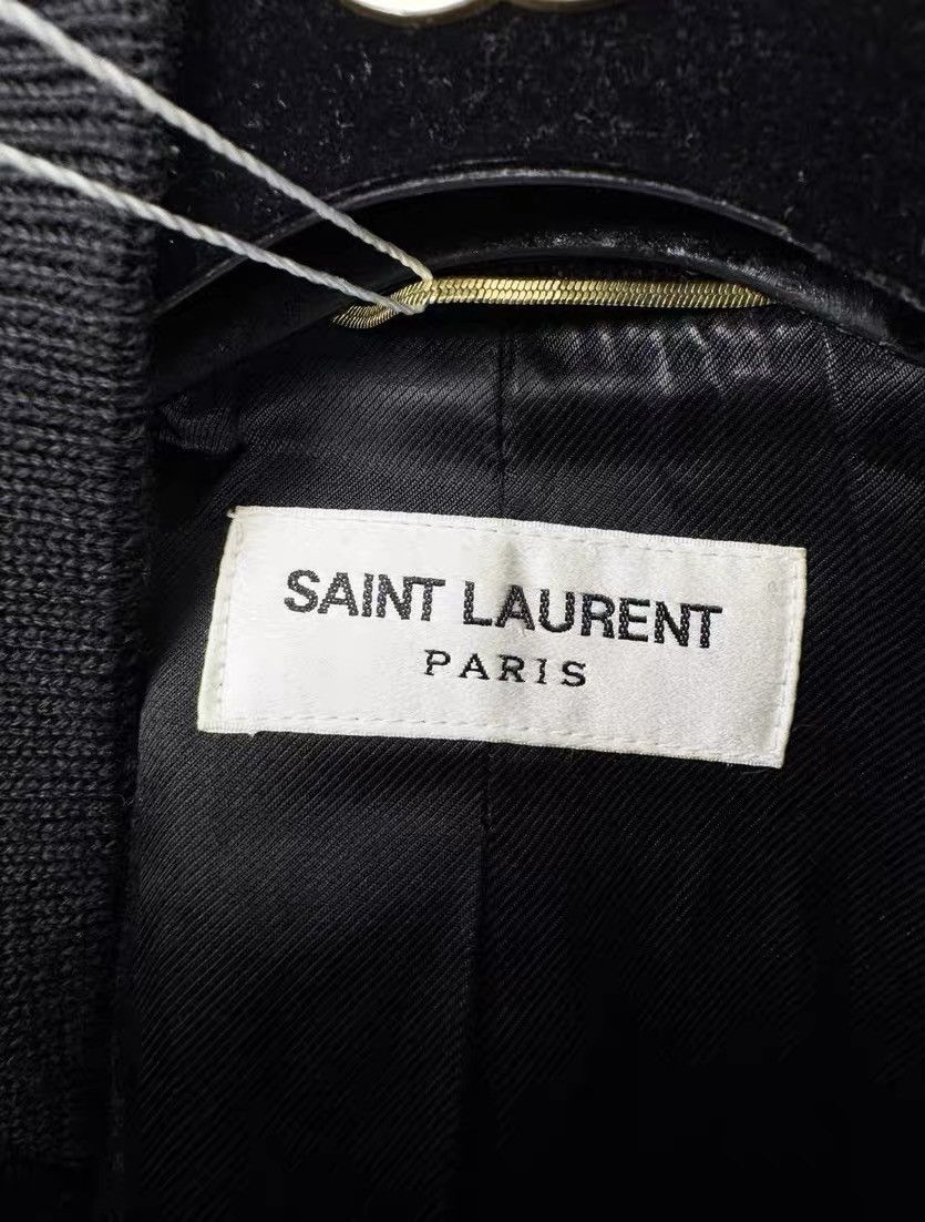Saint Laurent Paris Saint Laurent SLP baseball jacket Size US L / EU 52-54 / 3 - 3 Thumbnail