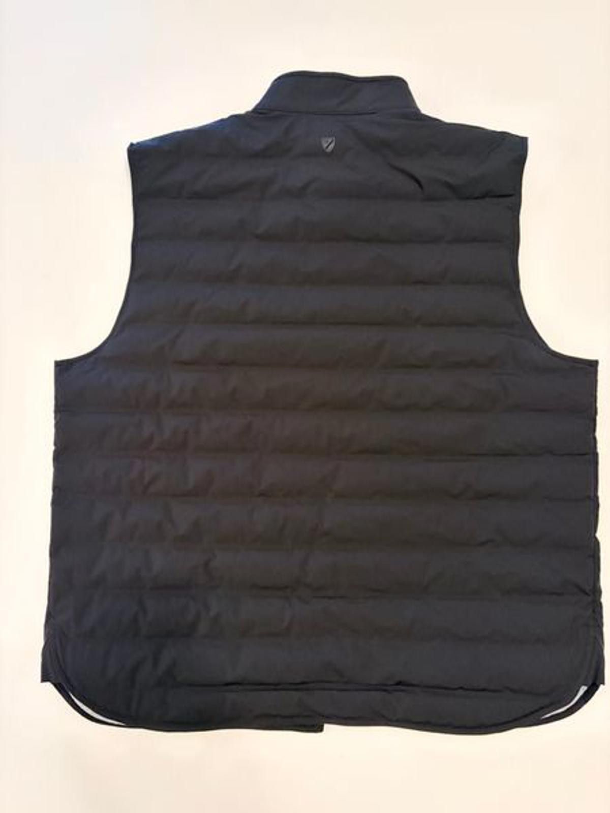 Cremieux Cremieux Black Men's Solid Tunnel Vest (Size Large) Size US L / EU 52-54 / 3 - 3 Thumbnail