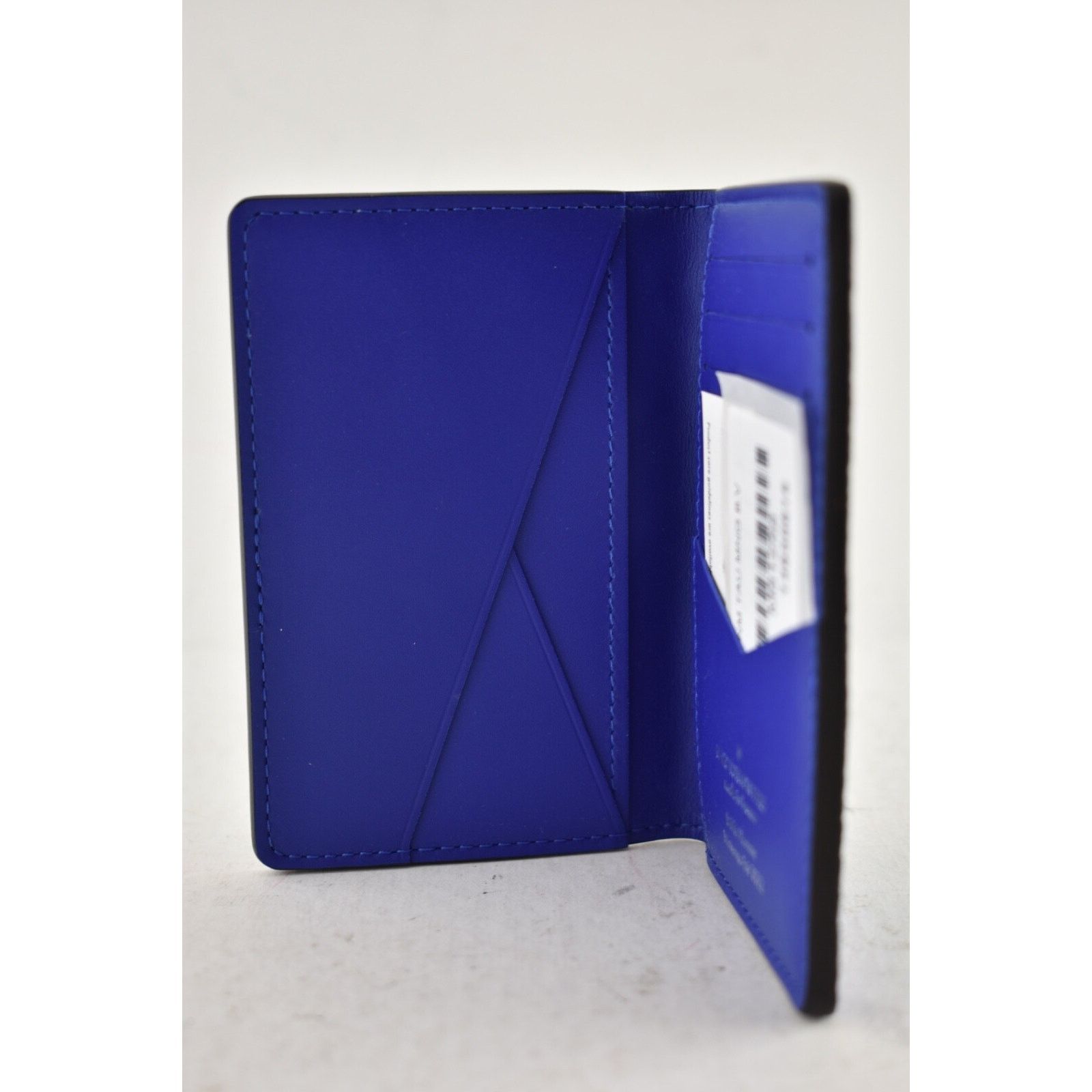 Louis Vuitton Louis Vuitton Logo Green Blue Ombre Pocket Organizer Wallet Size ONE SIZE - 7 Thumbnail