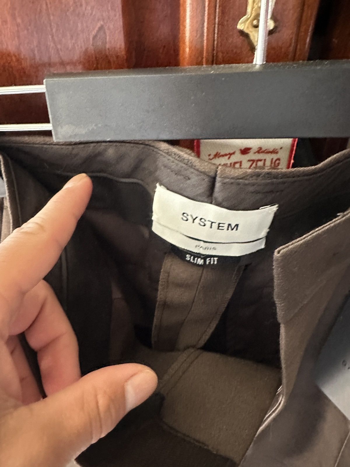 System Brown butcoot trousers Size US 36 / EU 52 - 7 Thumbnail