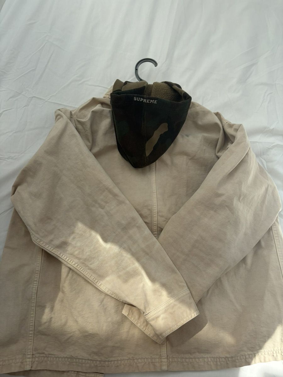 Supreme Supreme Worn Hooded Chore coat Size US L / EU 52-54 / 3 - 3 Thumbnail