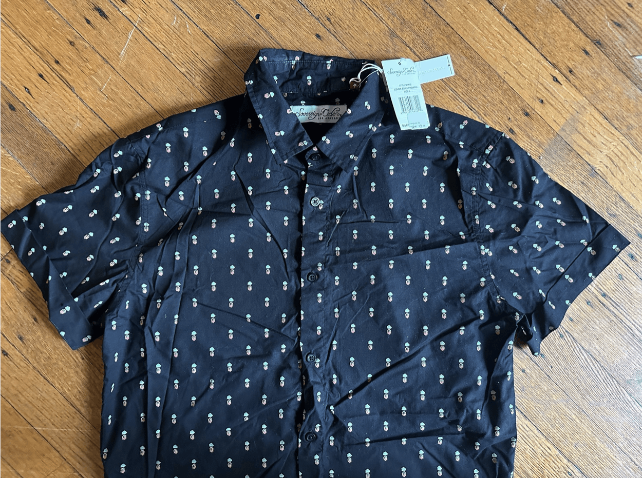 Sovereign Code Sovereign Code Los Angeles button down short sleeve shirt Size US S / EU 44-46 / 1 - 6 Thumbnail