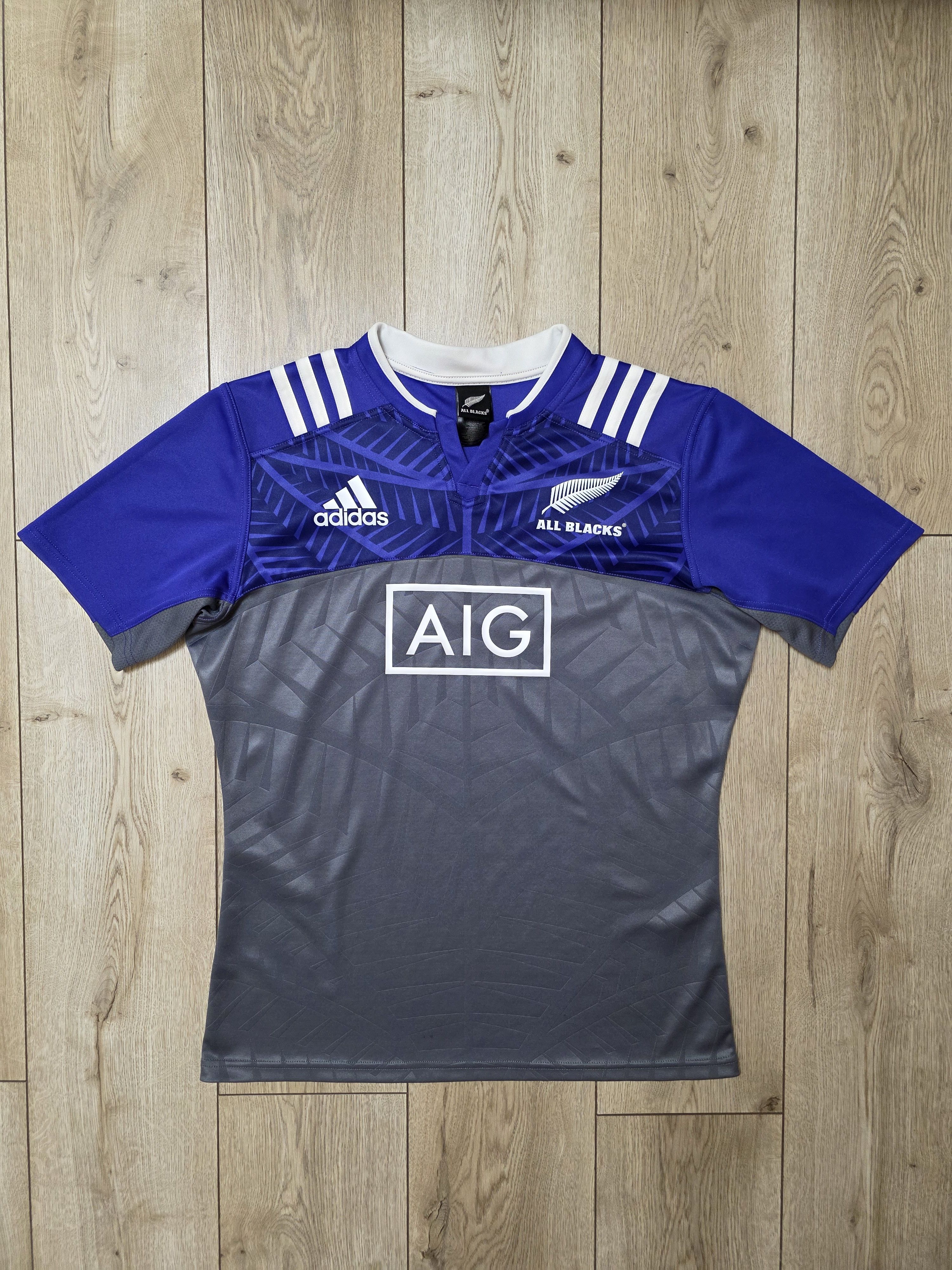 Adidas MAORI ALL BLACKS 2016 RUGBY JERSEY NEW ZEELAND SHIRT Size US L / EU 52-54 / 3 - 1 Thumbnail