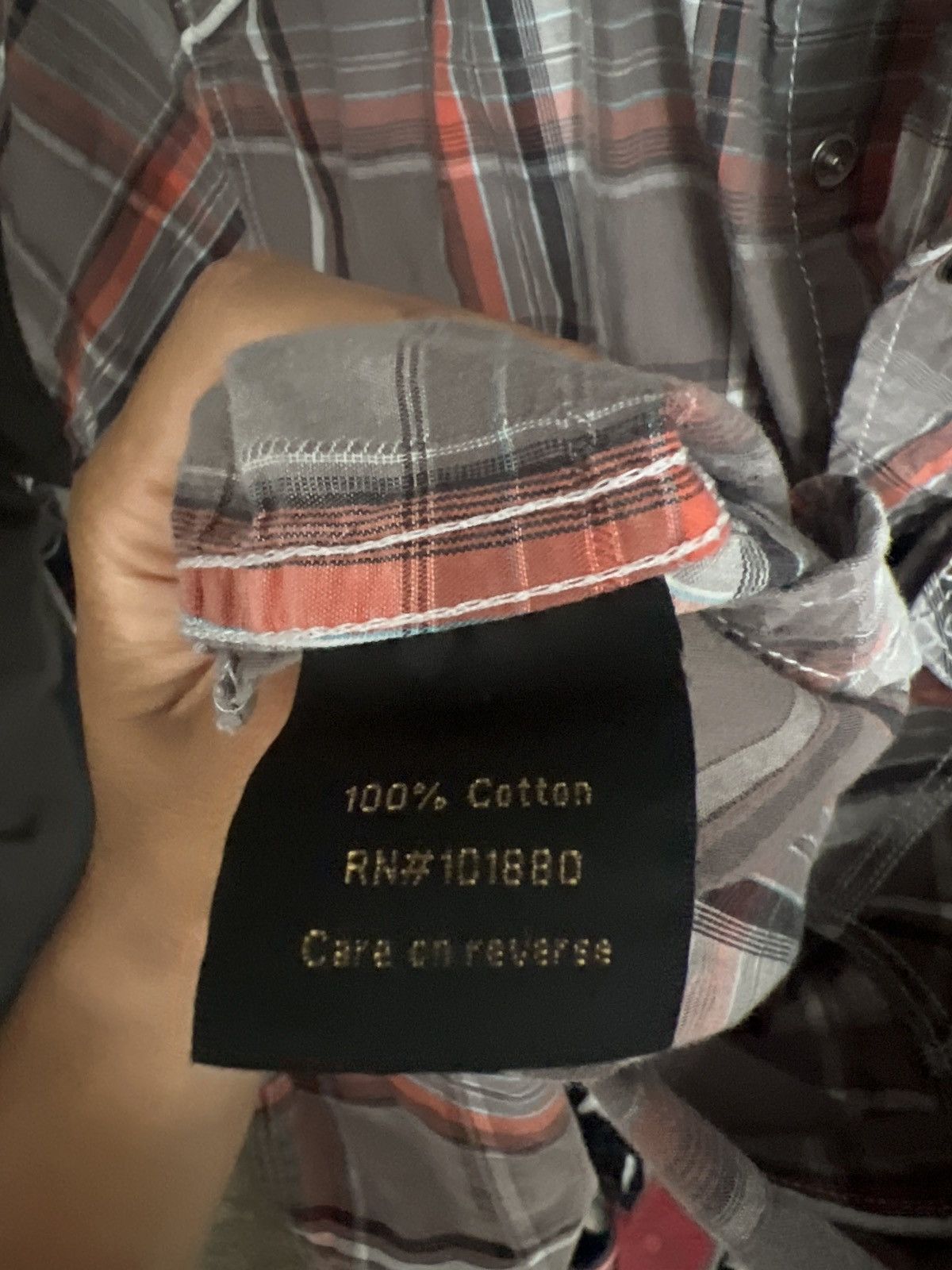Helix Helix - Plaid Button Up Size US L / EU 52-54 / 3 - 4 Thumbnail