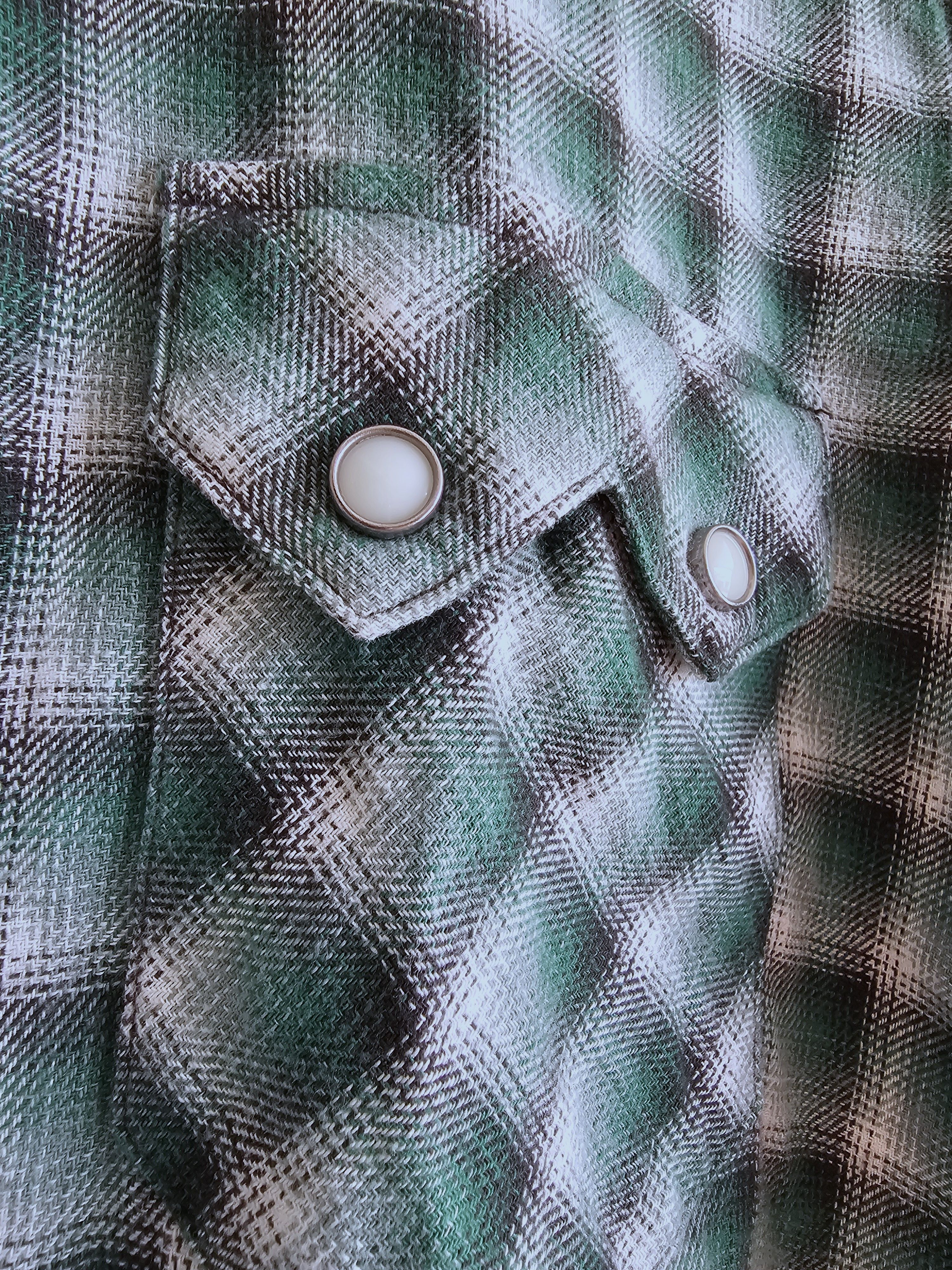 Sugar Cane Sugar Cane Heavyweight Flannel Green Size US S / EU 44-46 / 1 - 6 Thumbnail
