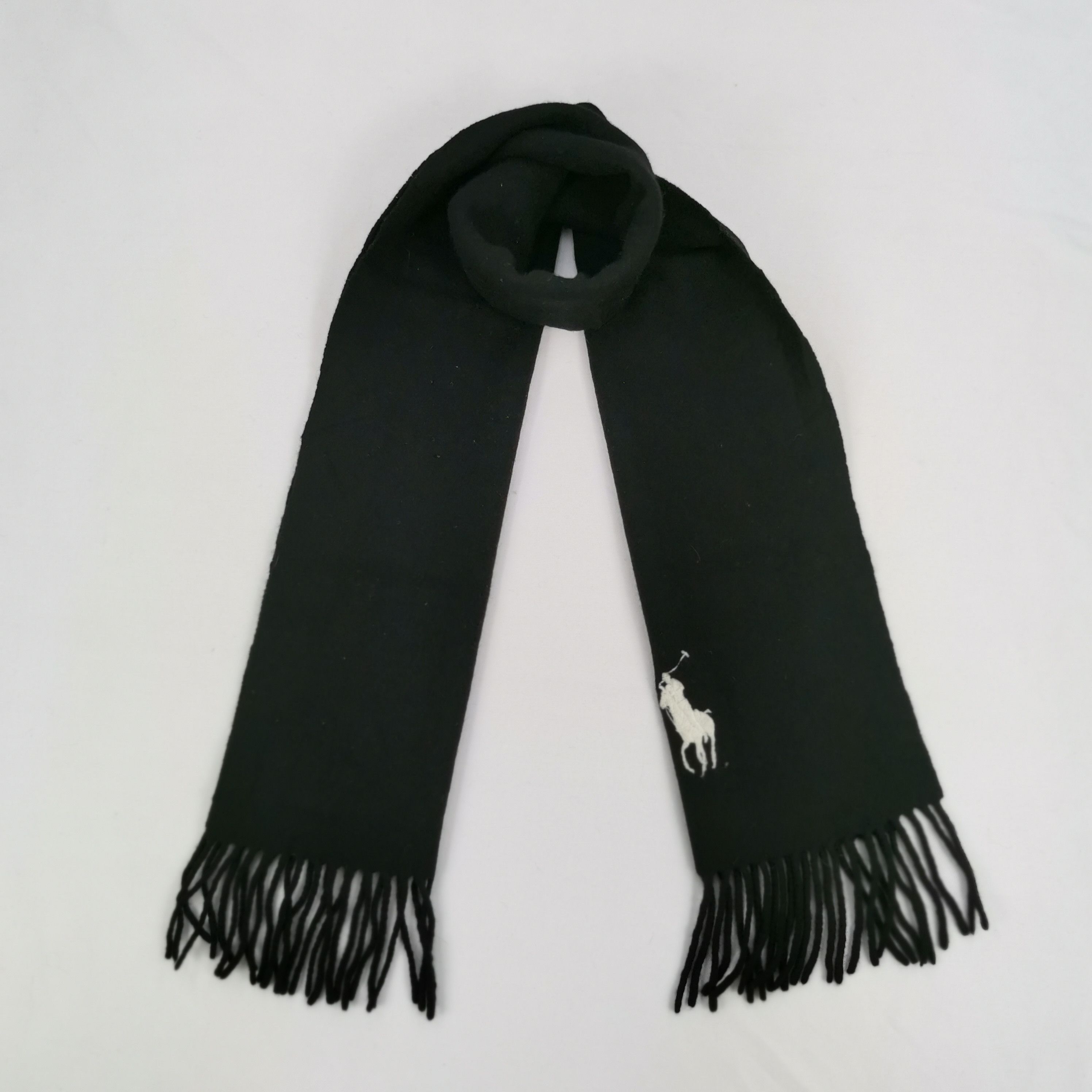 Polo Ralph Lauren Vintage Polo Ralph Lauren Scarf Muffler Wool Scarves Size ONE SIZE - 1 Thumbnail