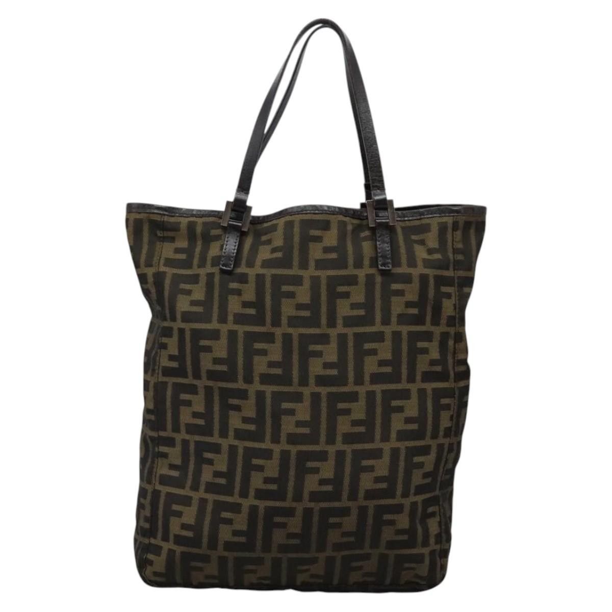 Fendi Fendi Open Shopping Tote Zucca Canvas Size ONE SIZE - 1 Thumbnail