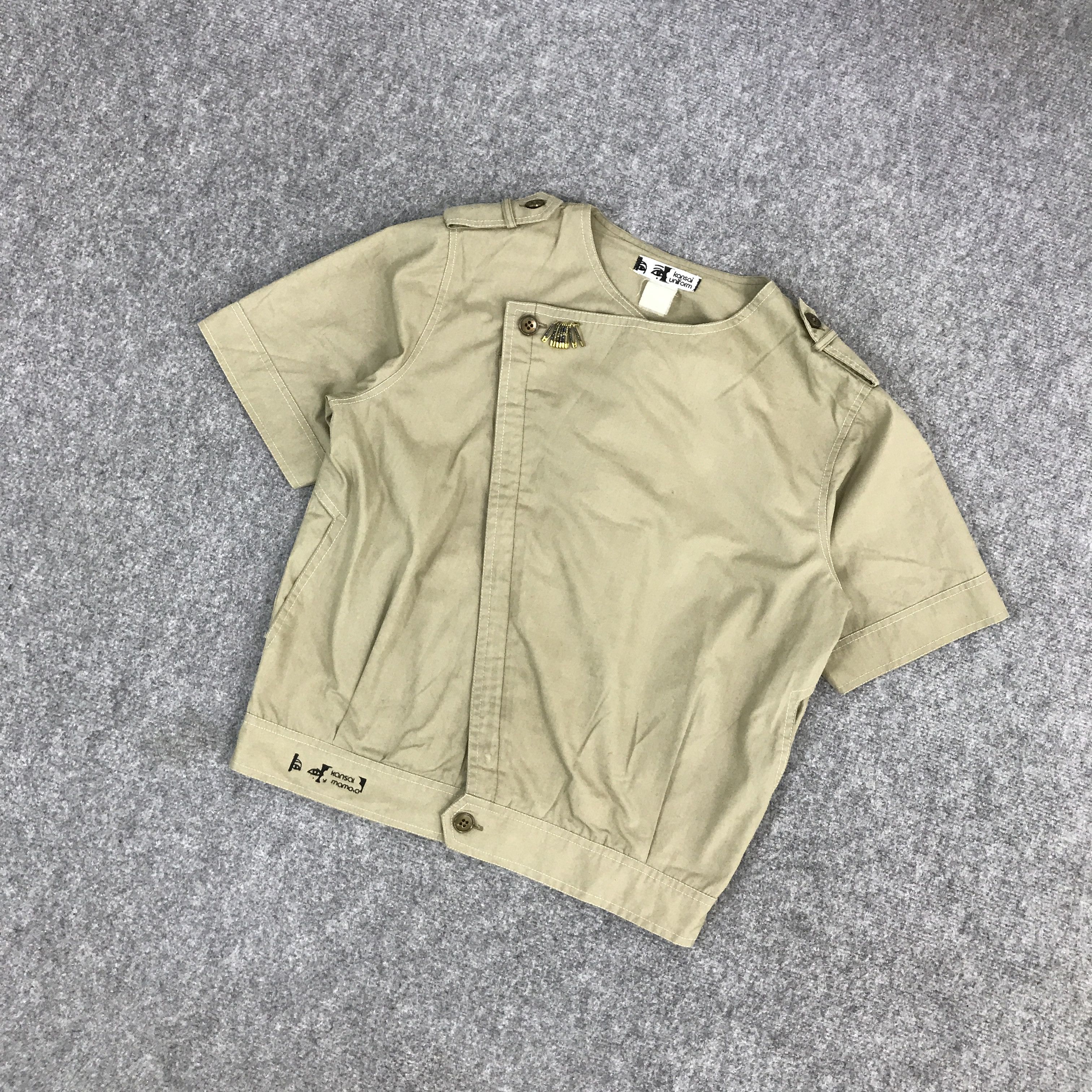 Japanese Brand × Kansai Yamamoto KANSAI YAMAMOTO DESIGN JAPAN SHORT SLEEVE JACKET Size US M / EU 48-50 / 2 - 5 Thumbnail