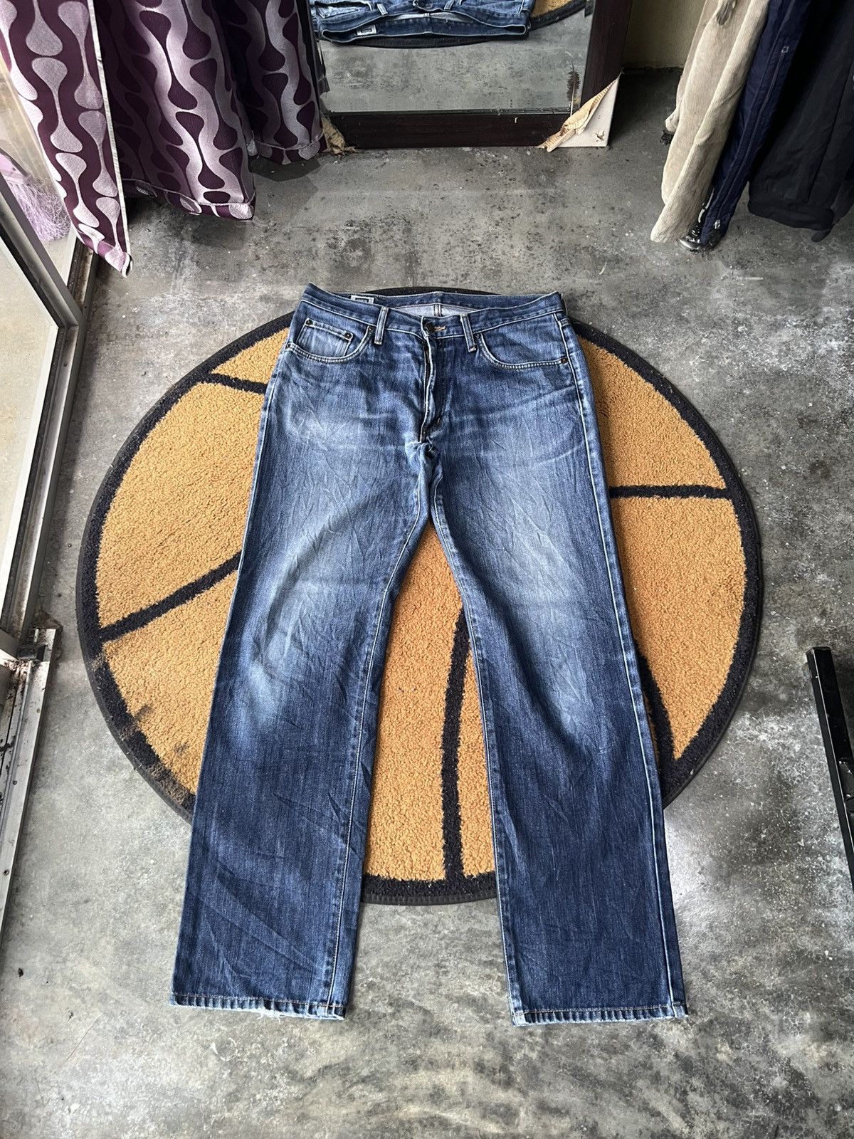 Edwin 🔥Vintage Edwin 403 Distressed Denim Size US 34 / EU 50 - 1 Thumbnail