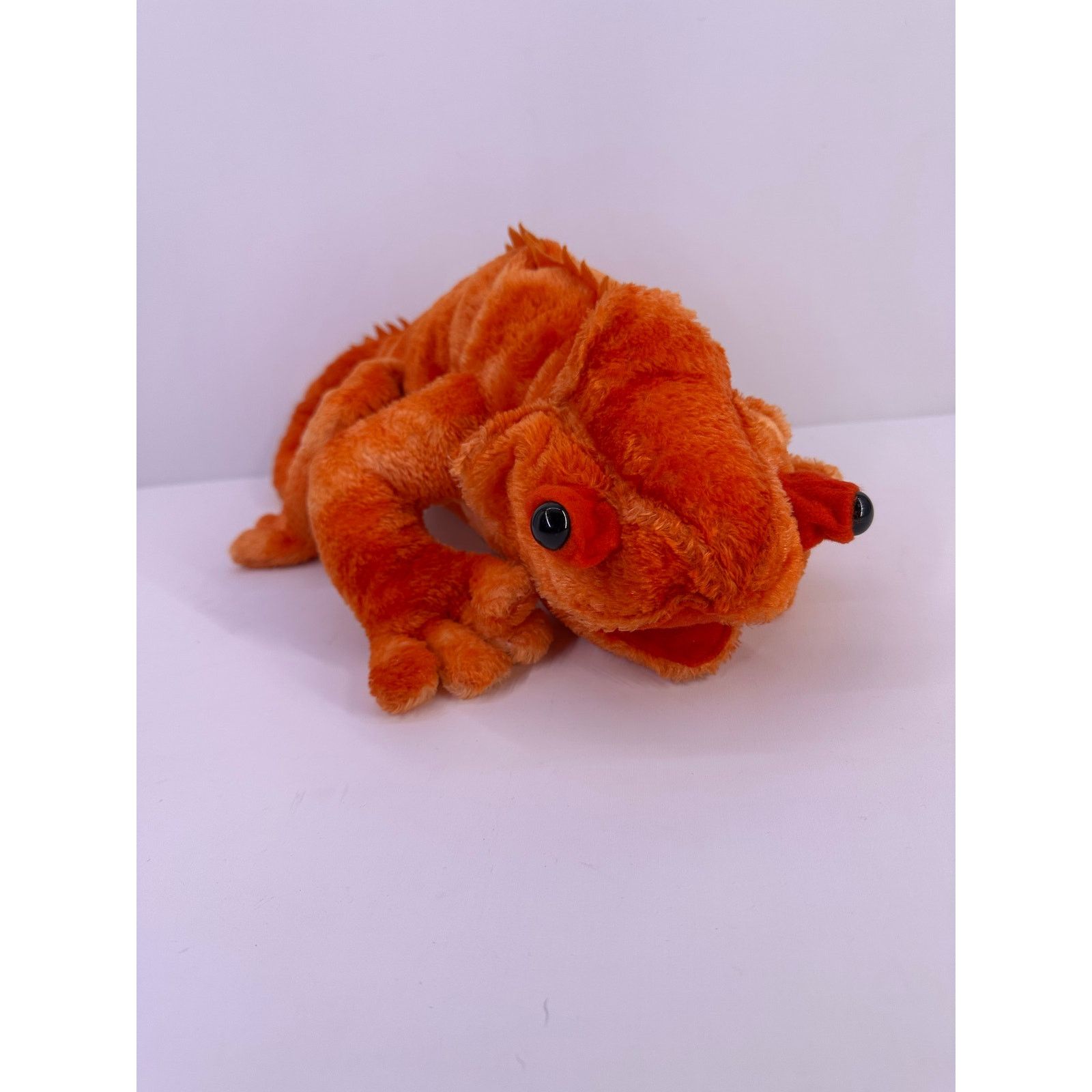 & Other Stories Animal Alley. Orange Chameleon 24” Long Plushie Size ONE SIZE - 2 Thumbnail