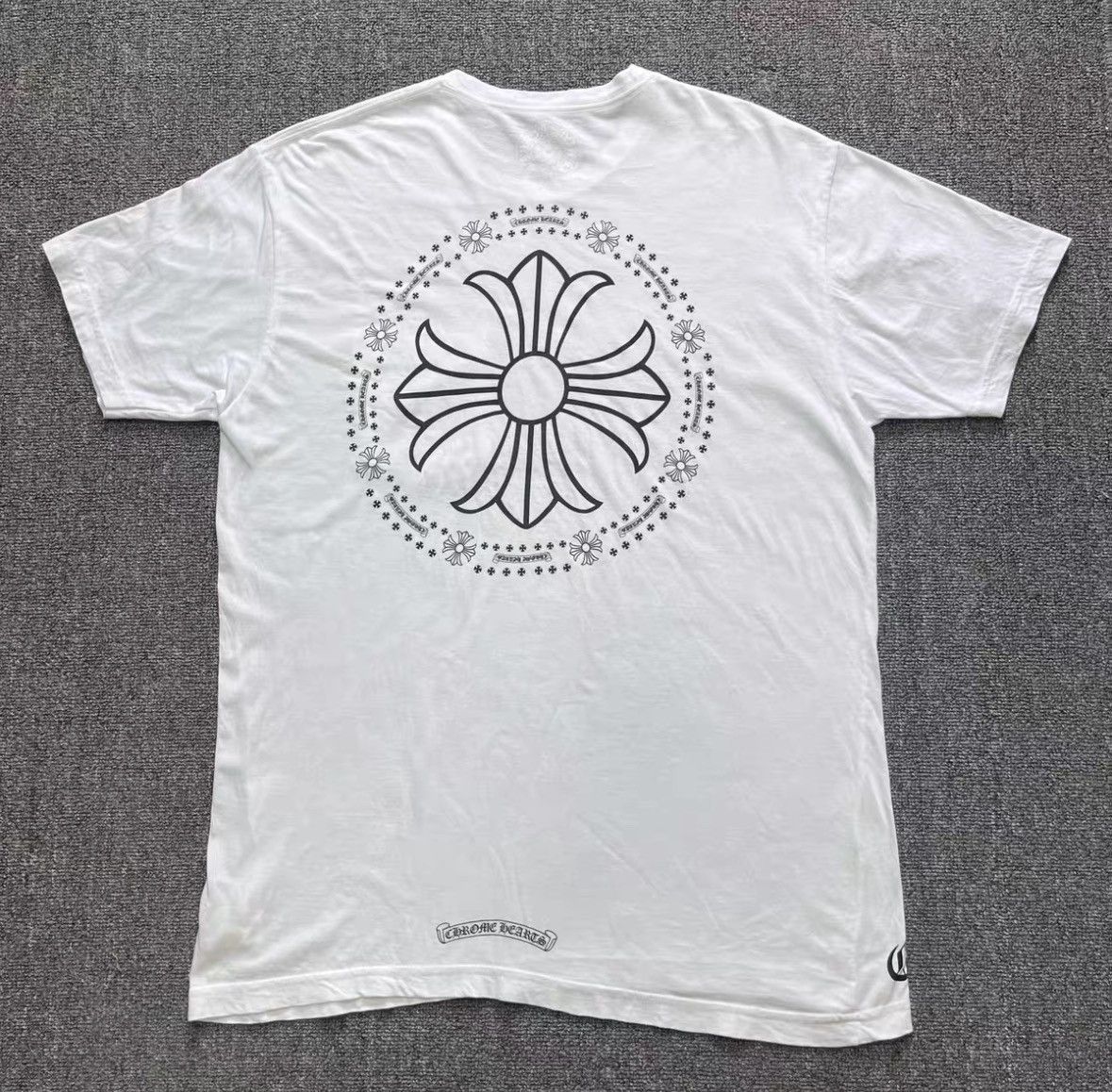 Chrome Hearts CHROME HEARTS Size L White cross scroll xy Size US L / EU 52-54 / 3 - 2 Thumbnail