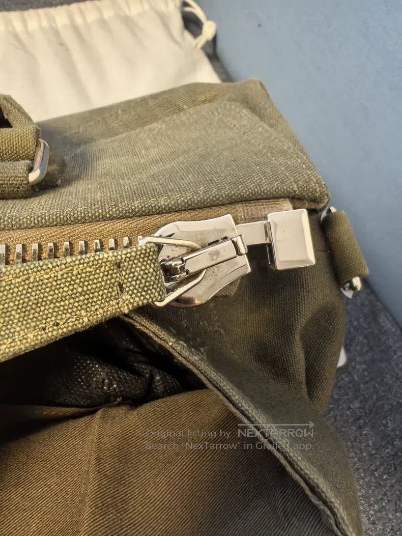 READYMADE Ready Made Military Green Canvas Bag Size ONE SIZE - 5 Thumbnail