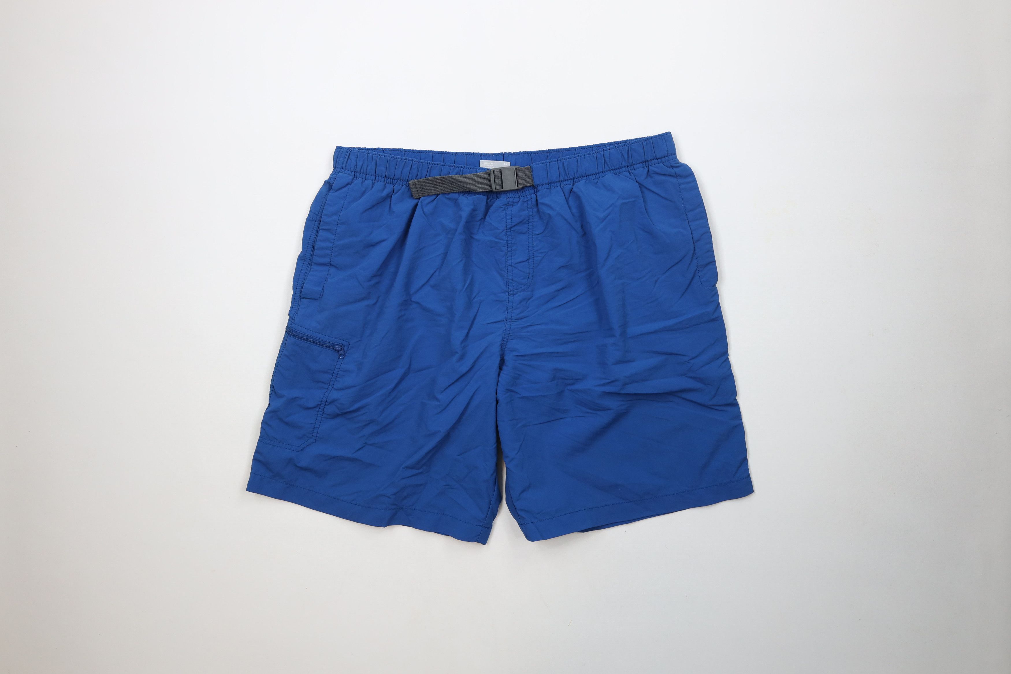 Columbia × Vintage Vintage Y2K Columbia Belted Above Knee Hiking Shorts Baggies Size US 36 / EU 52 - 1 Thumbnail