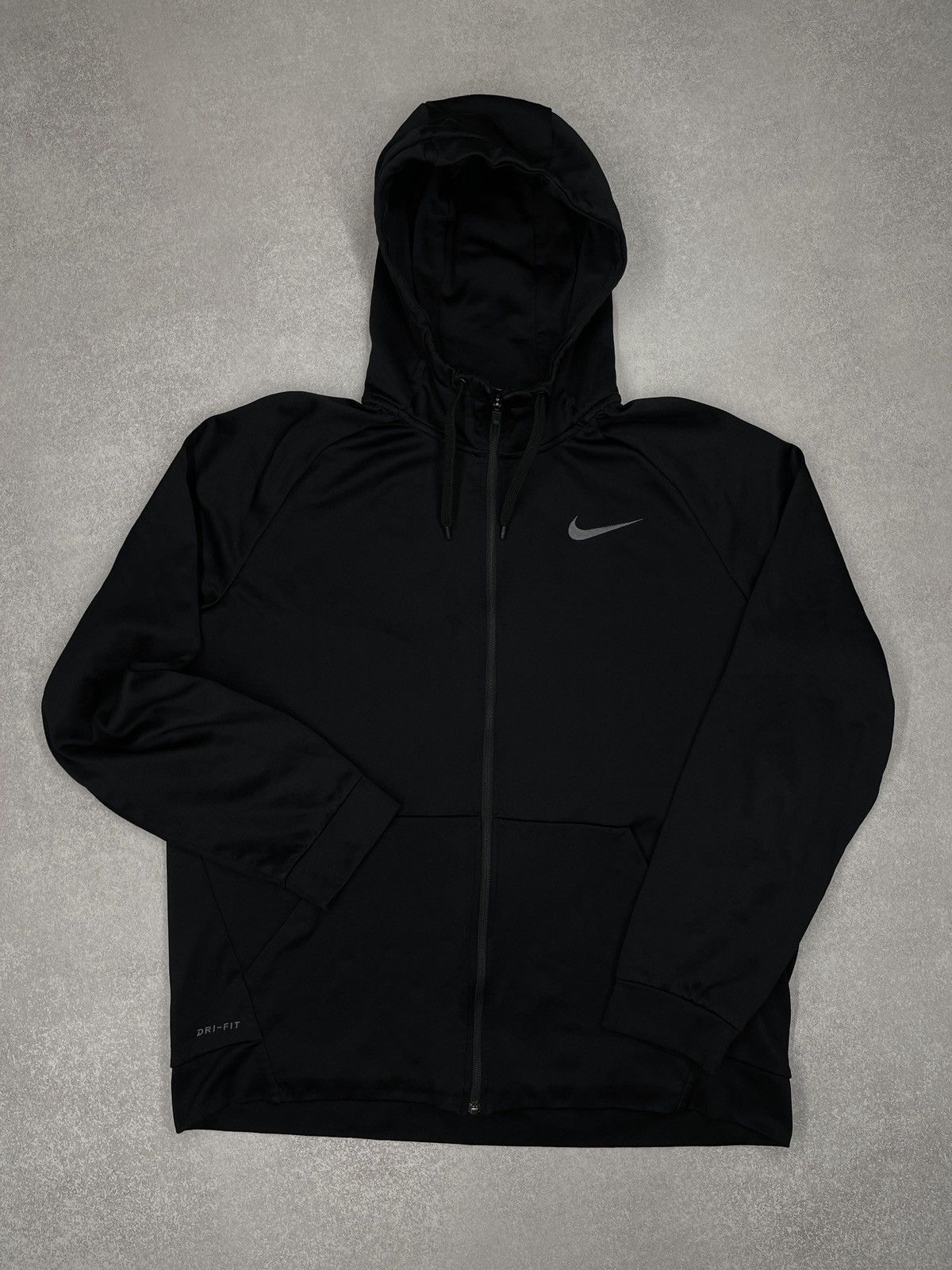 Nike Mens Nike Dri Fit Therma Zip Hoodie Black Y2K ACG TN Size US XL / EU 56 / 4 - 2 Thumbnail