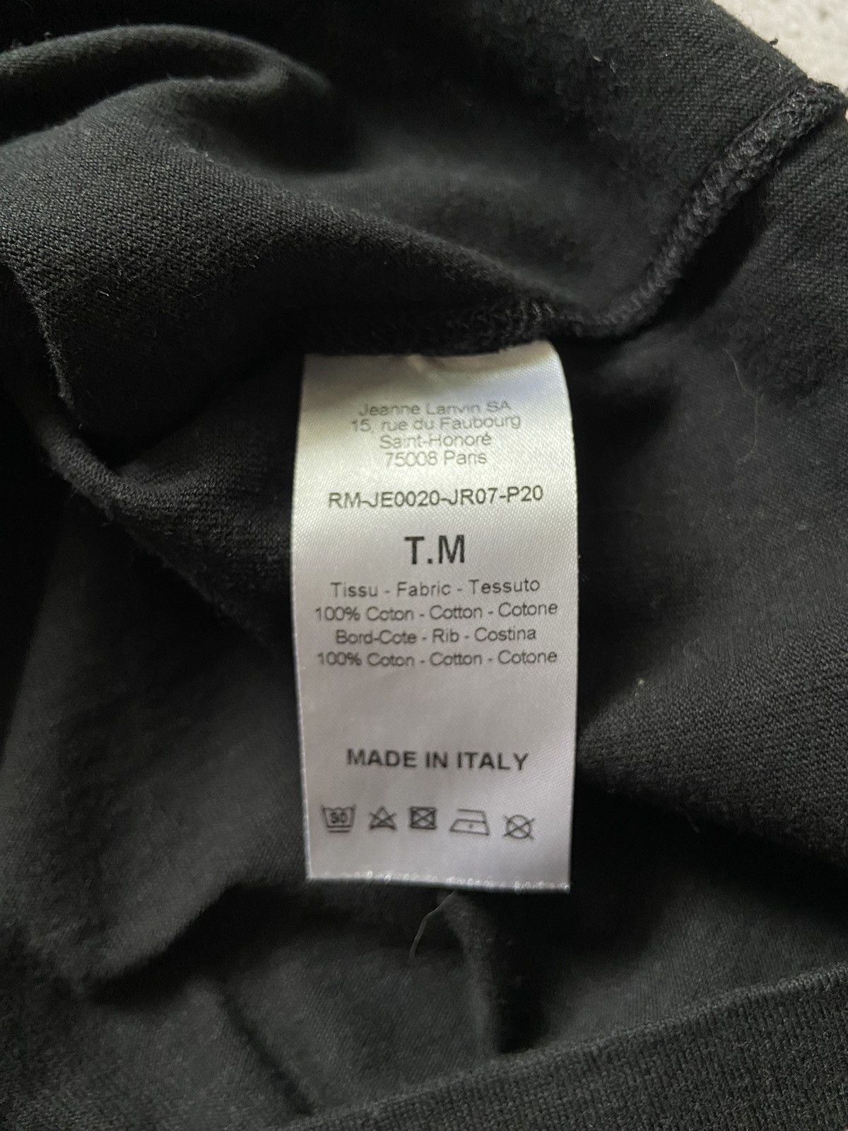 Lanvin Greetings from Lanvin Tee Size US S / EU 44-46 / 1 - 4 Thumbnail