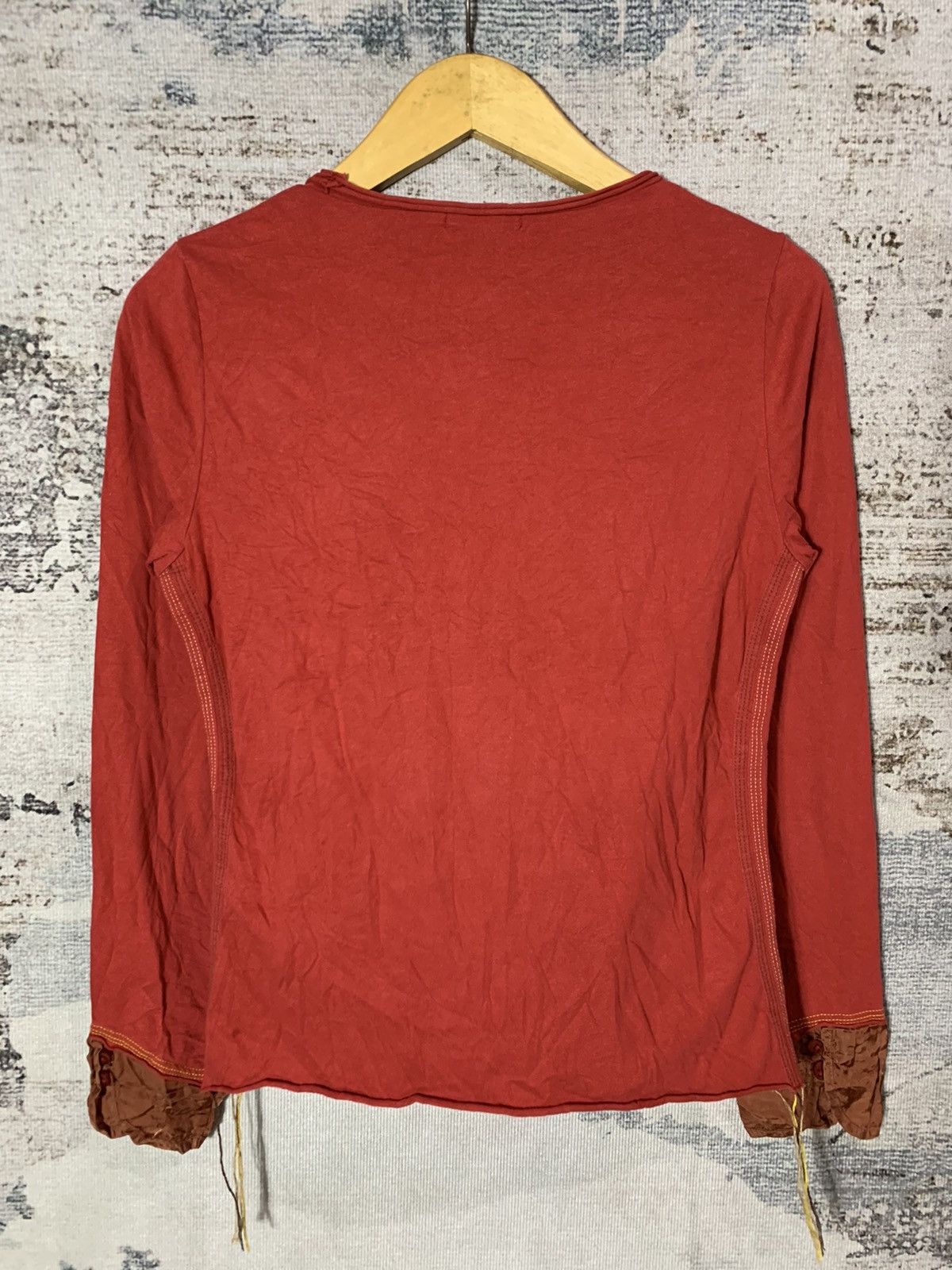 Marithe + Francois Girbaud 2000s MFG Gothic Pocket Long Sleeve Size US S / EU 44-46 / 1 - 2 Thumbnail