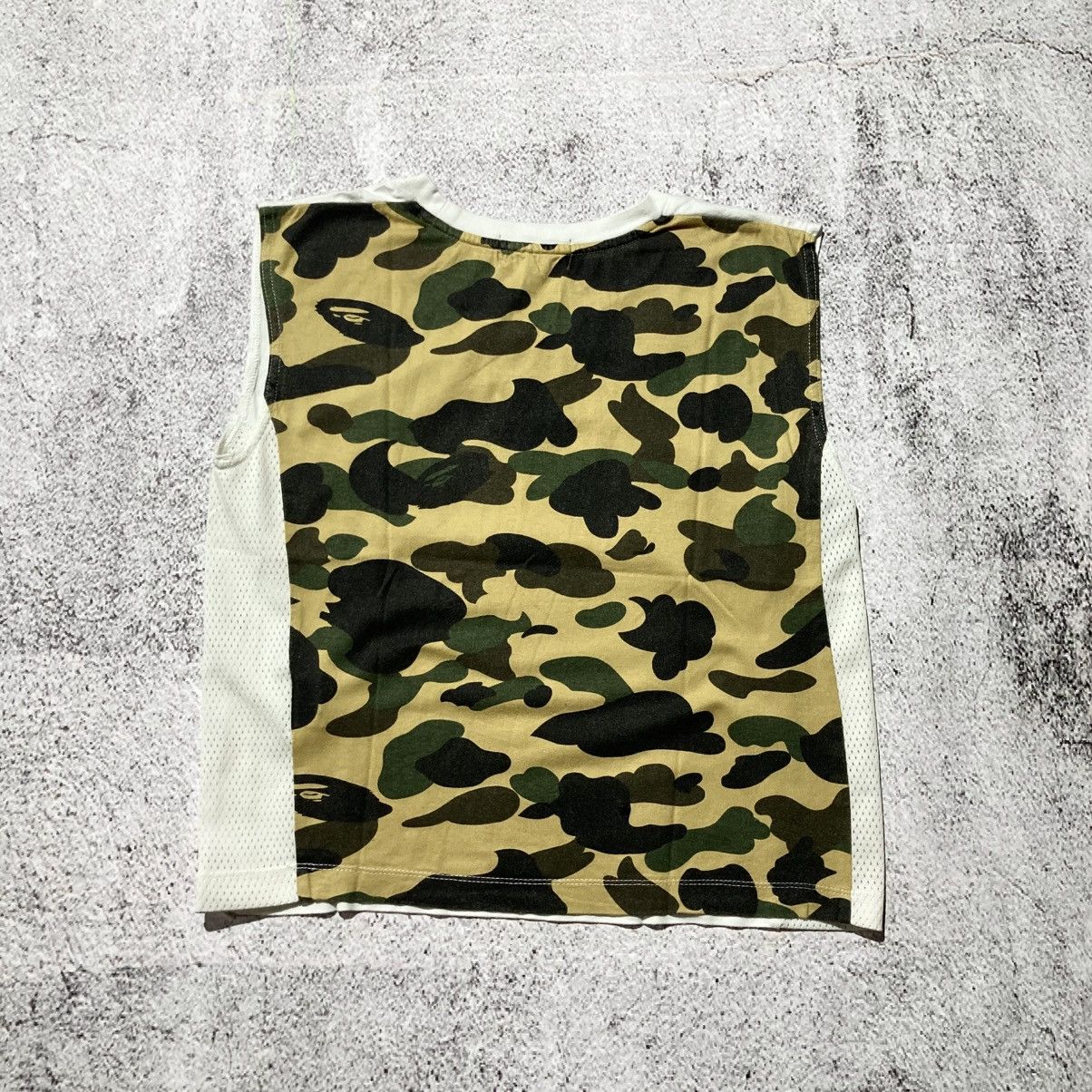 Bape Bape A Bathing Ape 1993 1st Camo Sleveeless T-shirt White Size S / US 4 / IT 40 - 7 Thumbnail