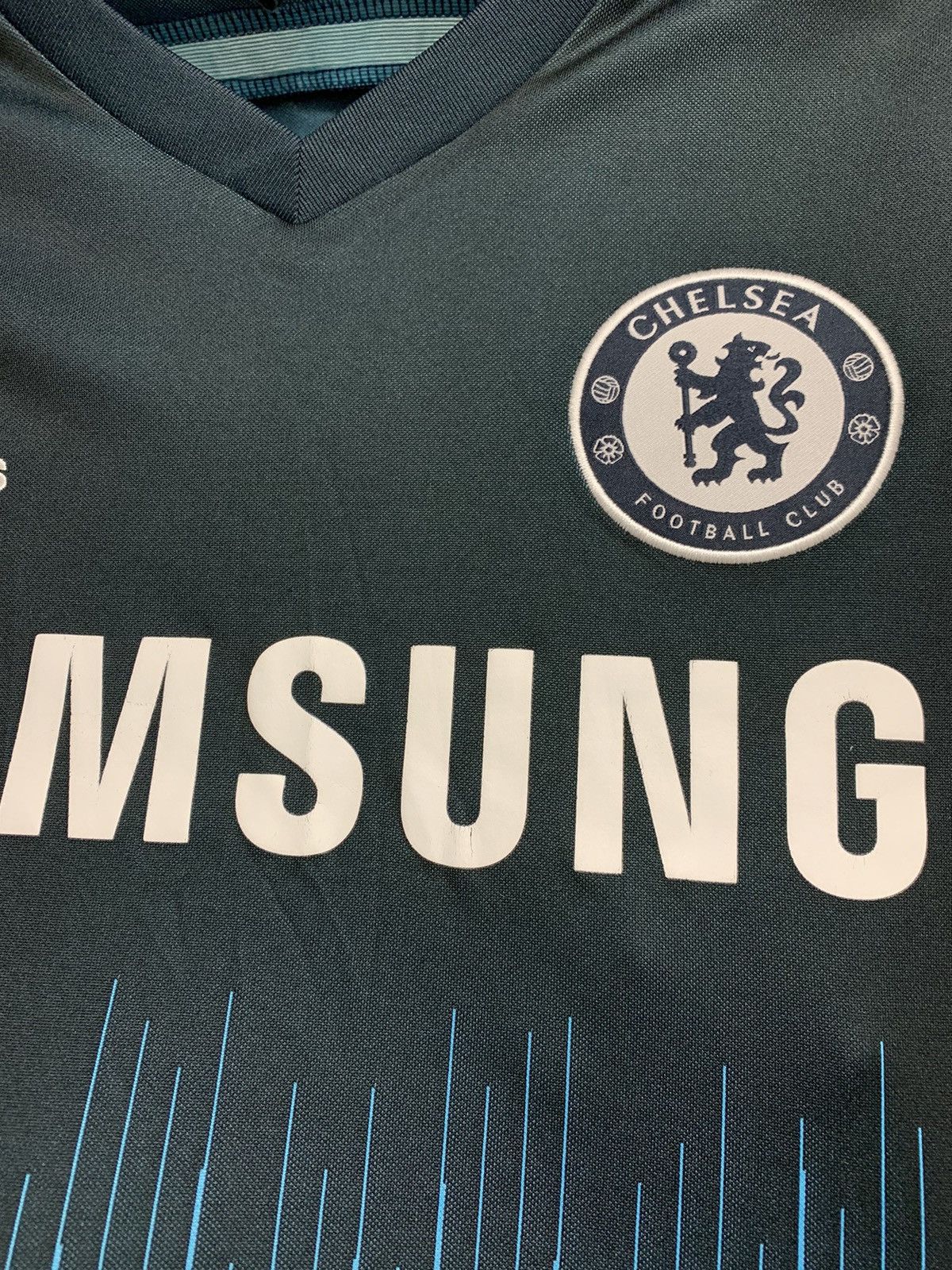 Chelsea Soccer Chelsea adidas soccer jersey Samsung 2014 S-M Size US M / EU 48-50 / 2 - 4 Thumbnail