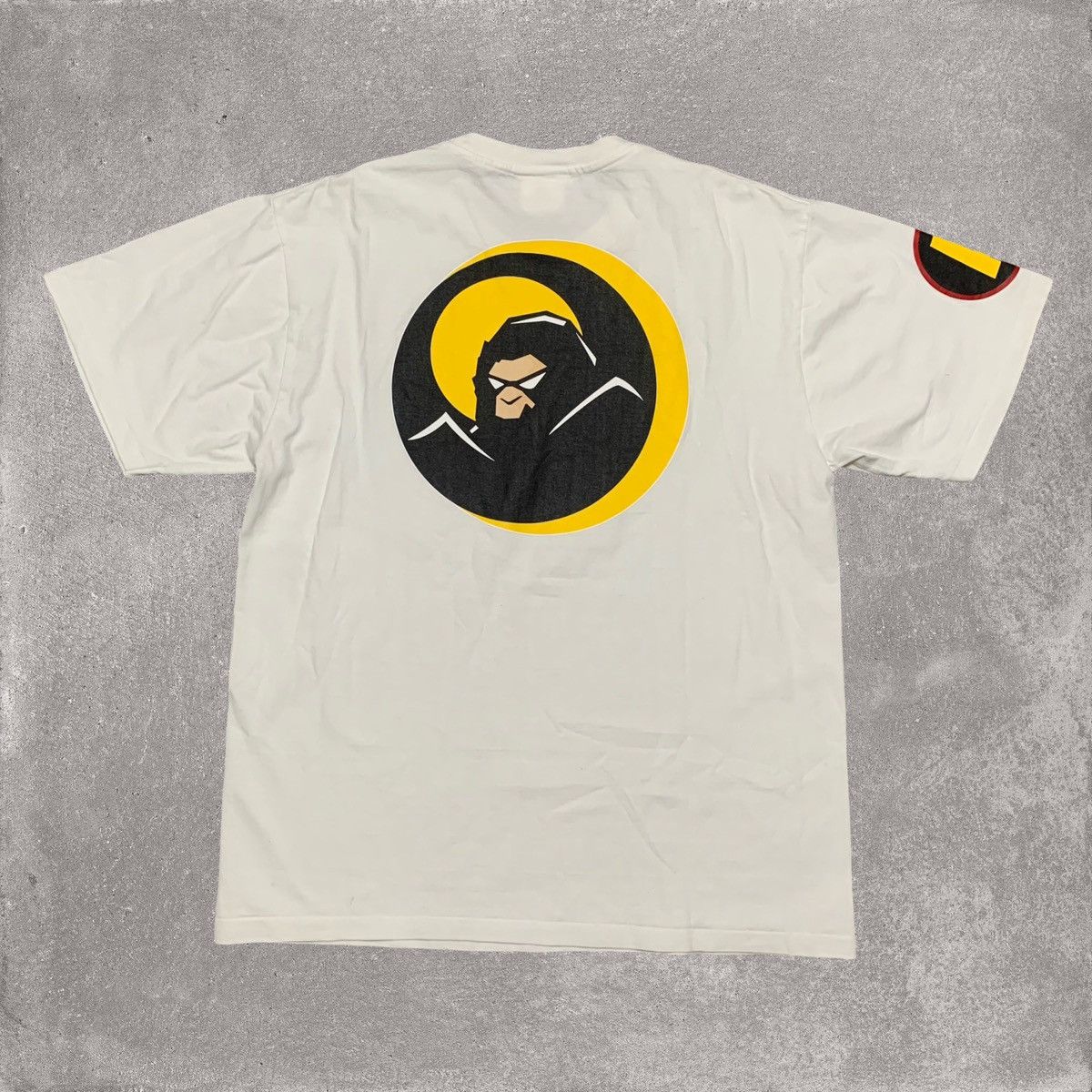 Bape Bape Large Shadow Graphic White Tee A Bathing Ape Size US L / EU 52-54 / 3 - 1 Thumbnail