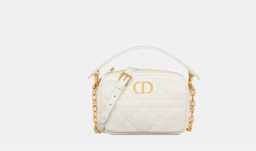 Dior o1w1db10325 Size: OS / M3352UB Small Handle Bag in White Size ONE SIZE - 1 Thumbnail