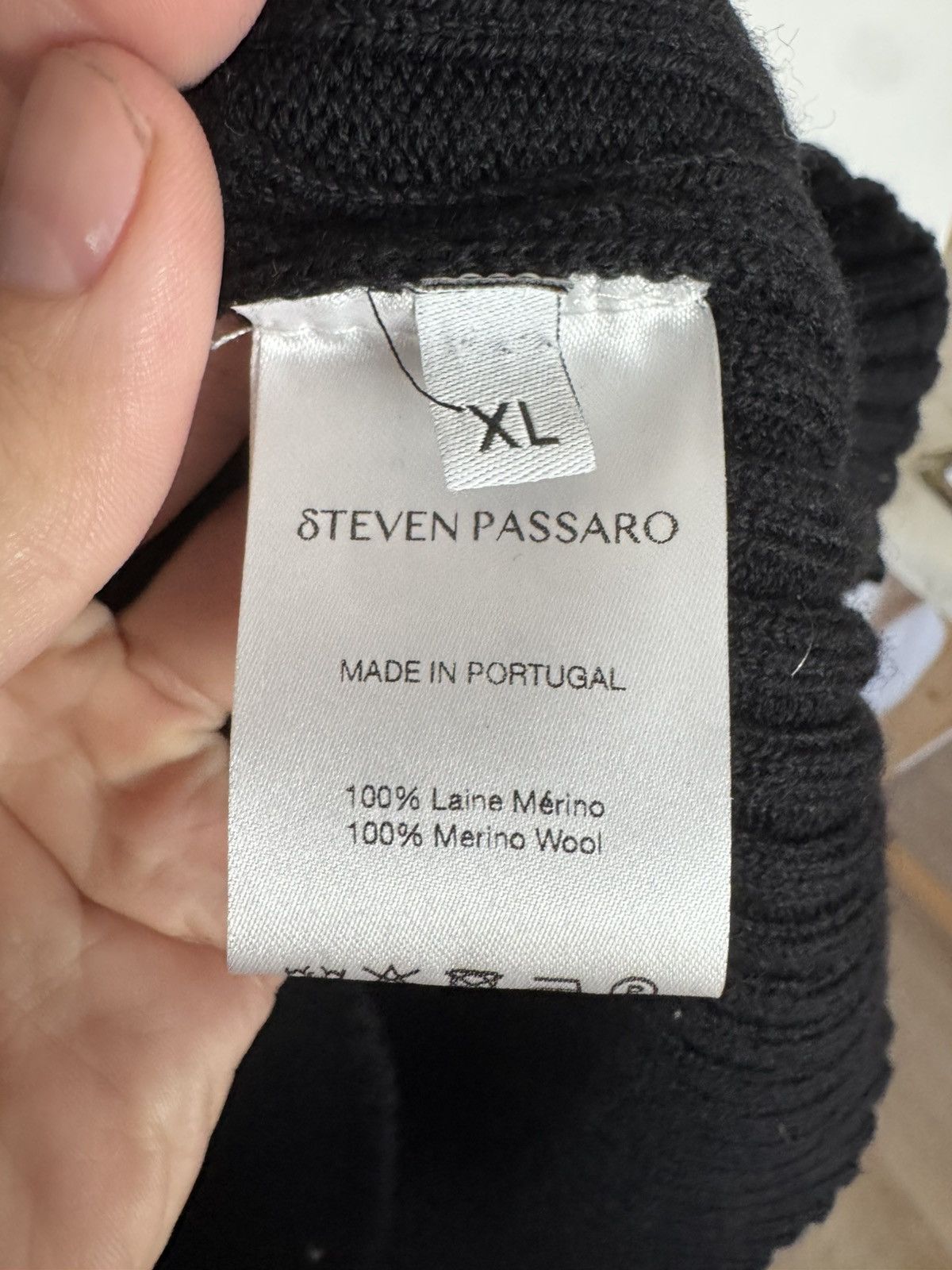Other Steven Passaro Knit V Neck Vest Size US XL / EU 56 / 4 - 3 Thumbnail